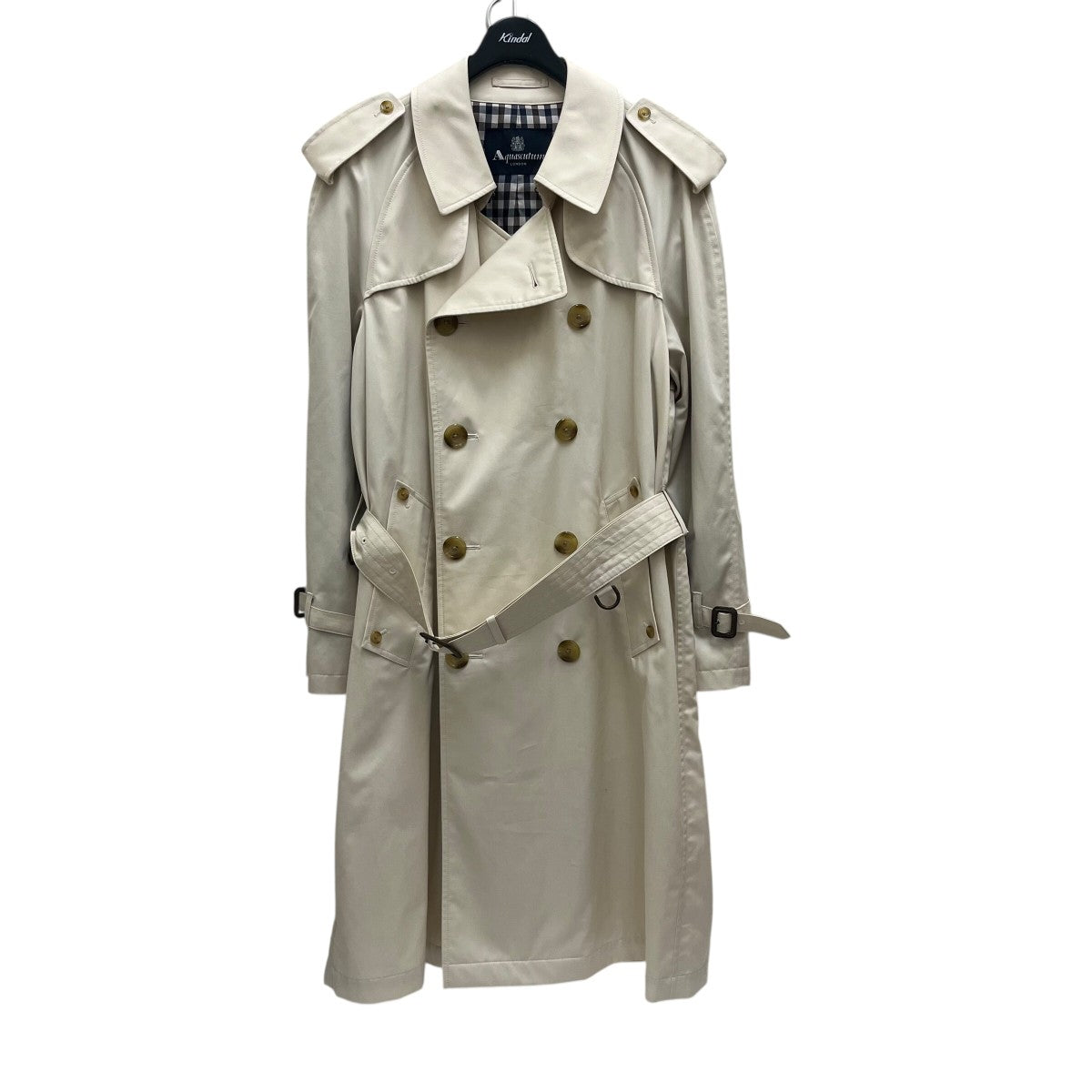 Aquascutum LONDON トレンチ コート AQUA5 42 Aquascutum LONDON トレンチ コート AQUA5 42