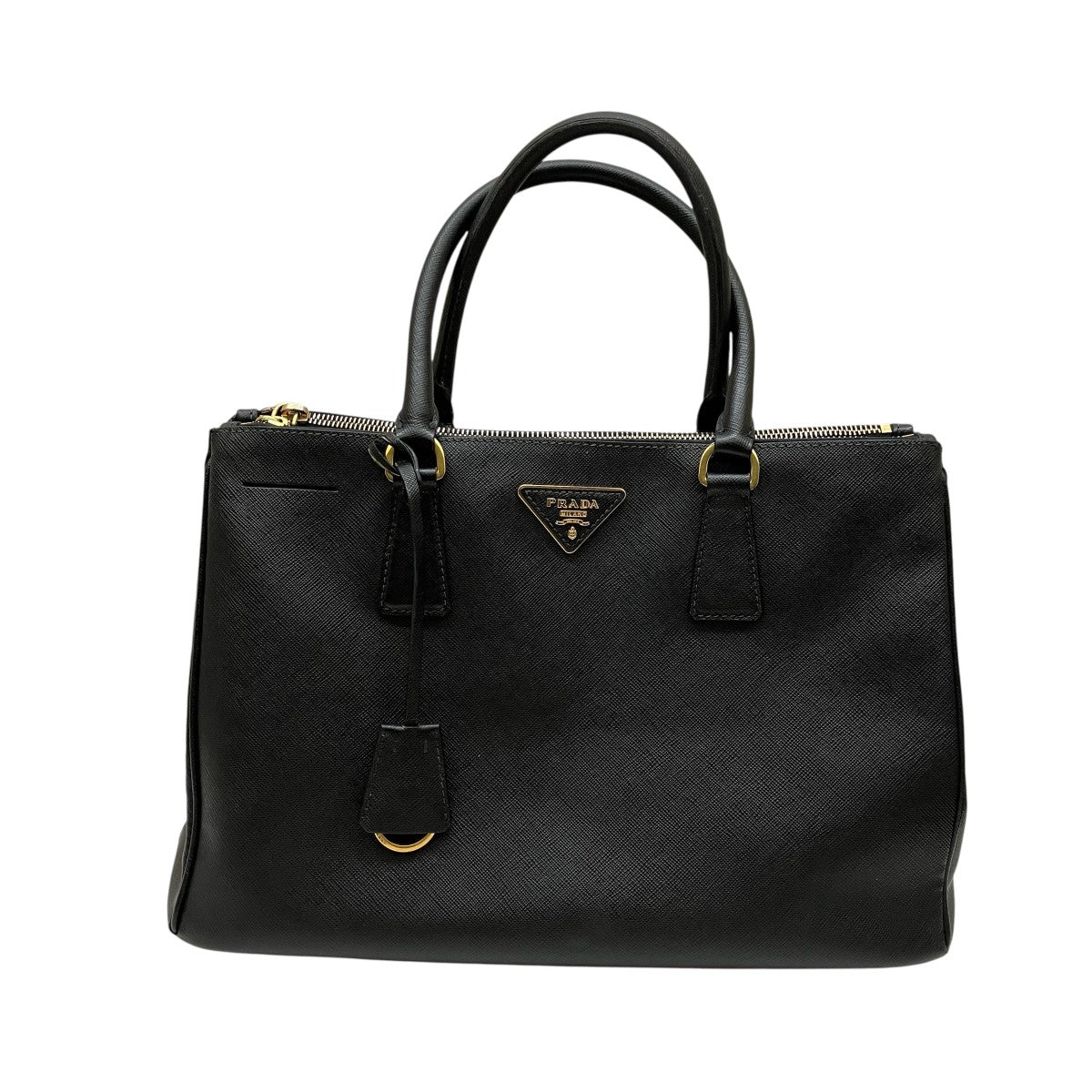 PRADA(プラダ) ガレリア サフィアーノ2WAYバッグ 180 ブラック｜【公式