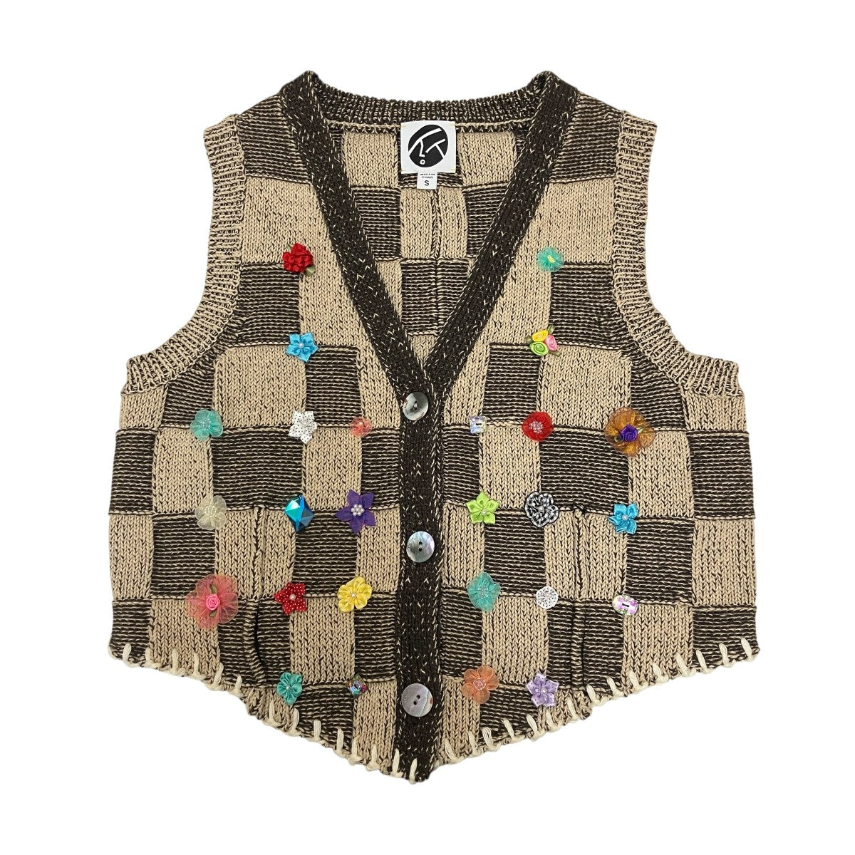 14th addiction yasuyuki ishii ハンドメイド ベスト 14th addiction × yasuyuki - Gem