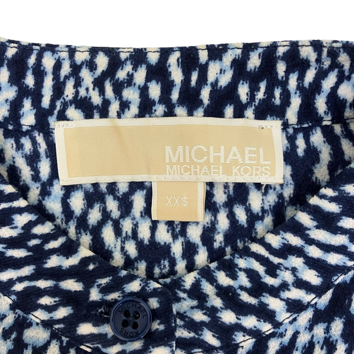 MICHAEL KORS 総柄シャツ 古着・中古-6枚目のアイテム画像