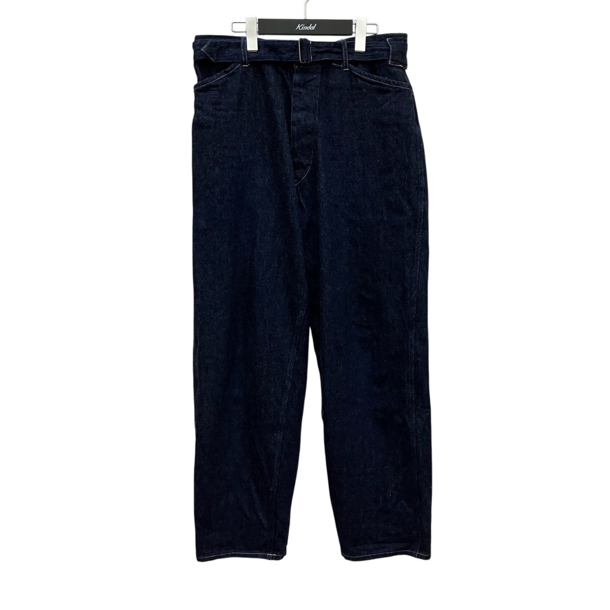 COMOLI(コモリ) デニムベルテッドパンツY03-03001 Y03-03001