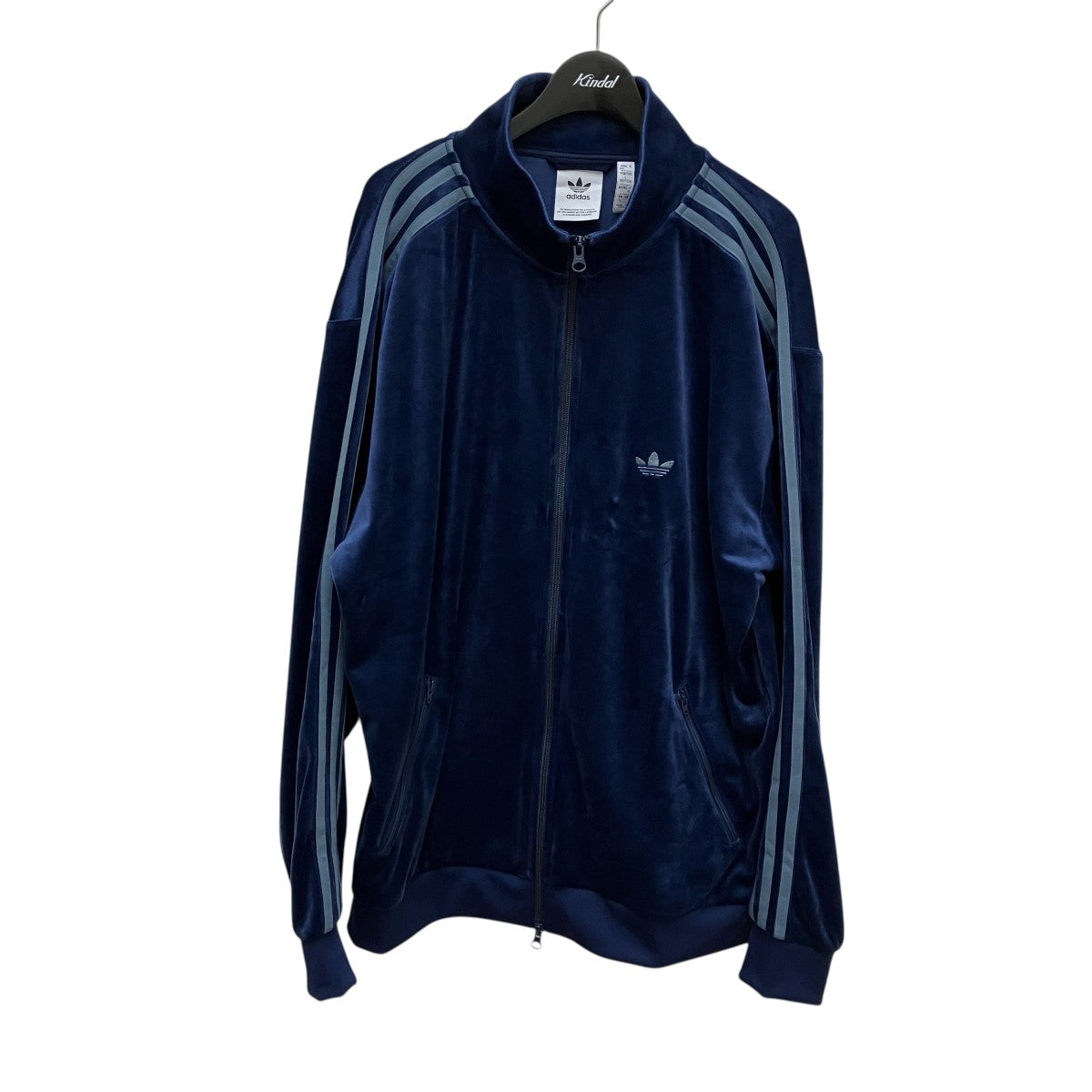 adidas(アディダス) ベロアトラックジャケットJM2269 JM2269 ネイビー 
