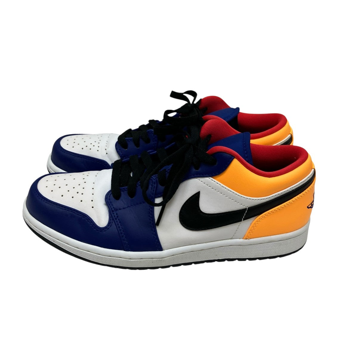 AIR JORDAN 1 LOW WHITE NAVY YELLOWスニーカー553558-123