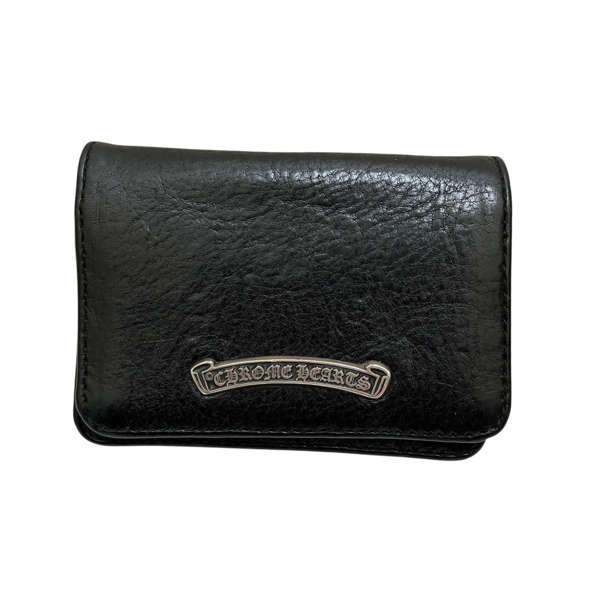 CHROME HEARTS (クロムハーツ) スクロールラベル レザー ハード