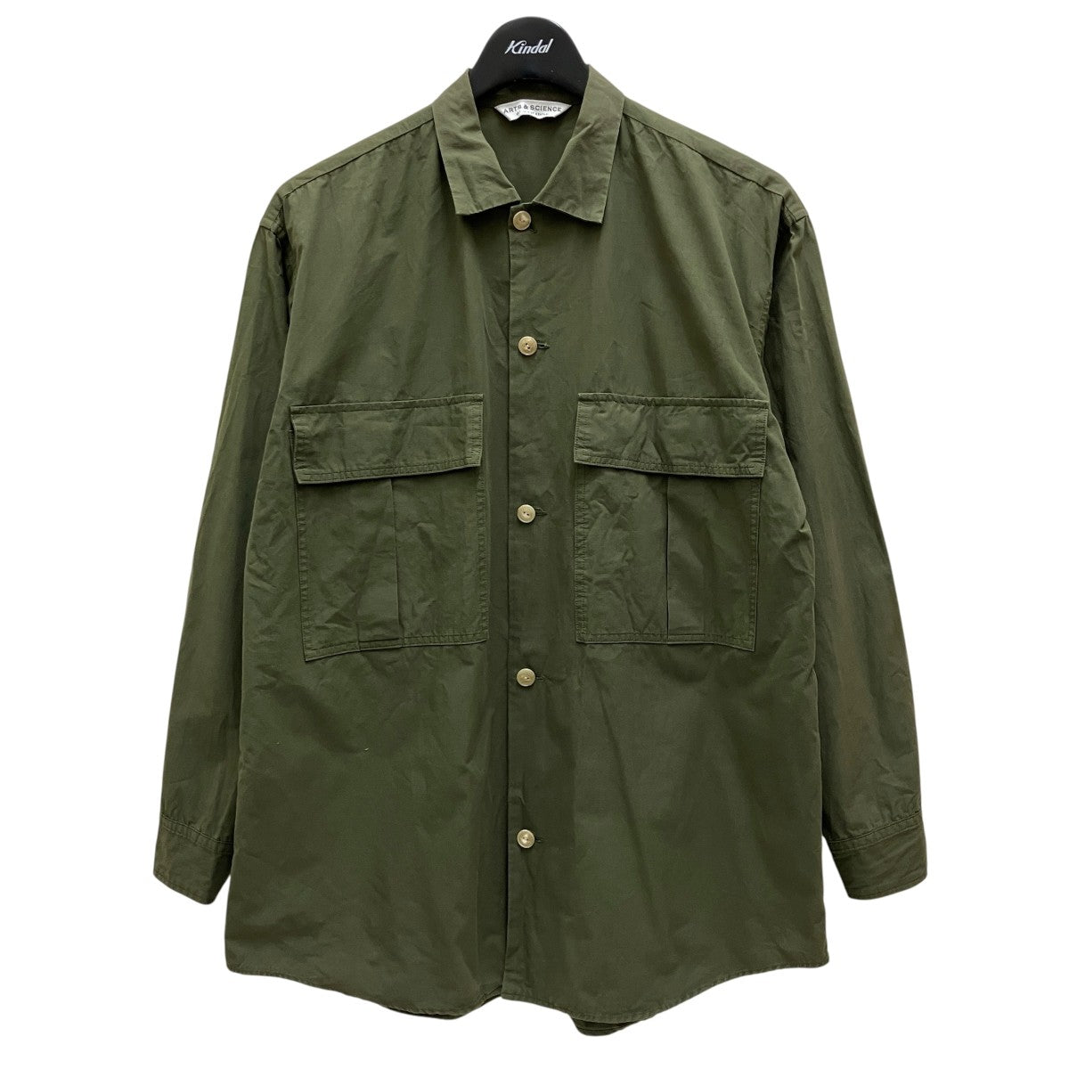 ARTS＆SCIENCE(アーツアンドサイエンス) Open Collar Work Shirt長袖 