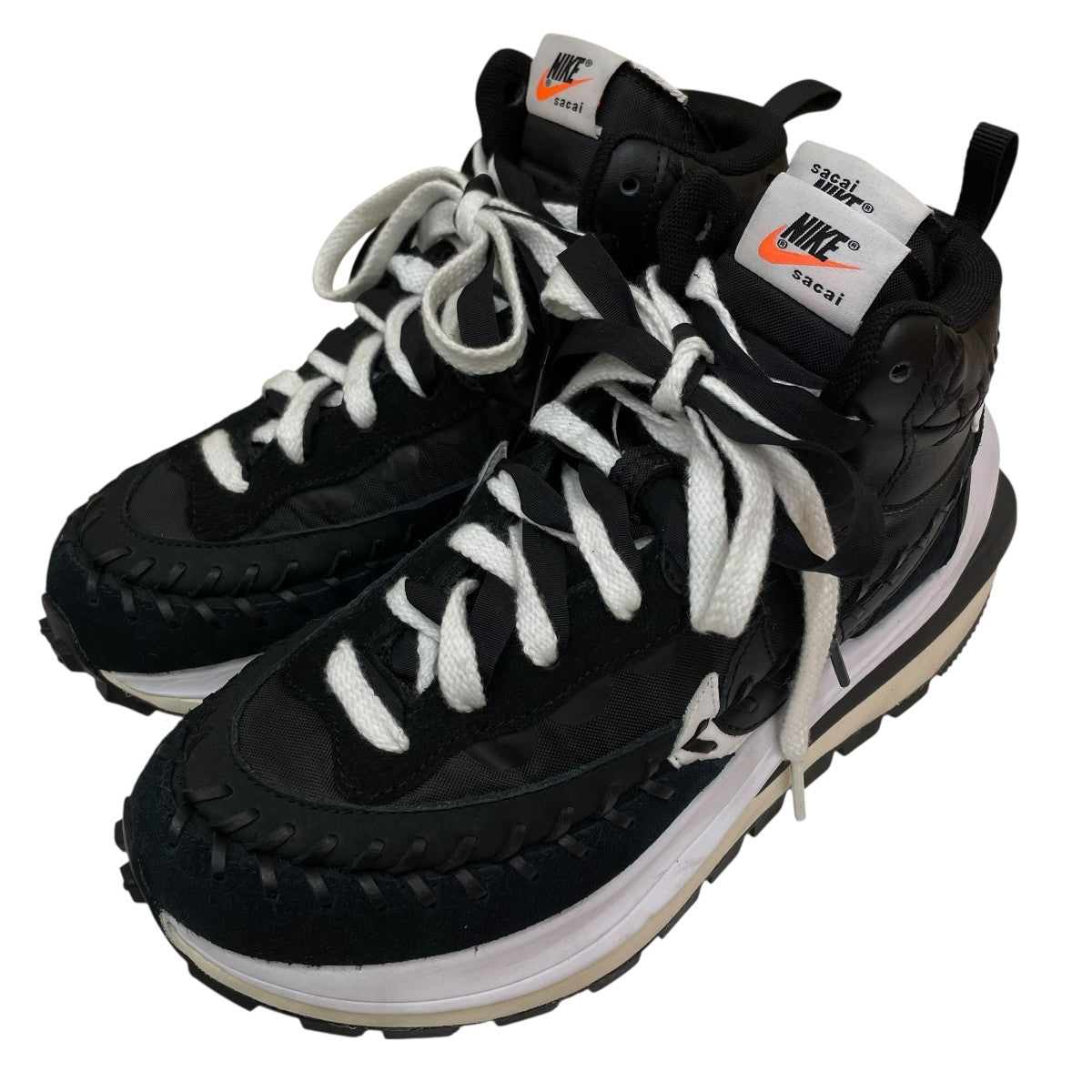 NIKE×sacai×Jean Paul GAULTIER Vapor Waffle Black Black-White