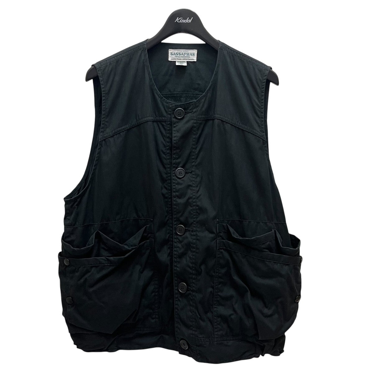 ササフラス　sassafras ベスト　2024 Lサイズ SASSAFRAS(ササフラス) Overgrown Hiker vestハイカーベスト