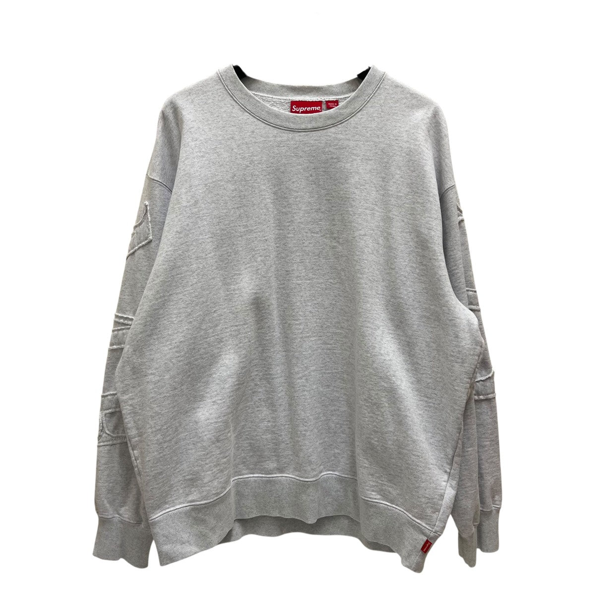 Supreme tonal applique crewneck サイズL Supreme(シュプリーム) Tonal Applique Crewneckクルーネック