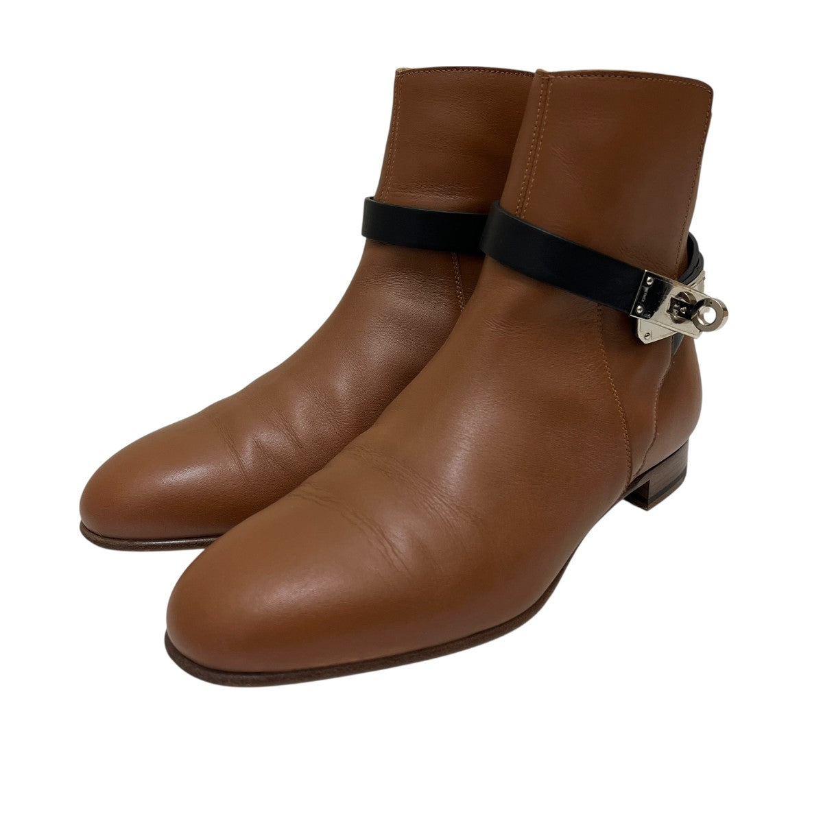 HERMES(エルメス) ケリーショートブーツ ブラウン サイズ 36 1/2 