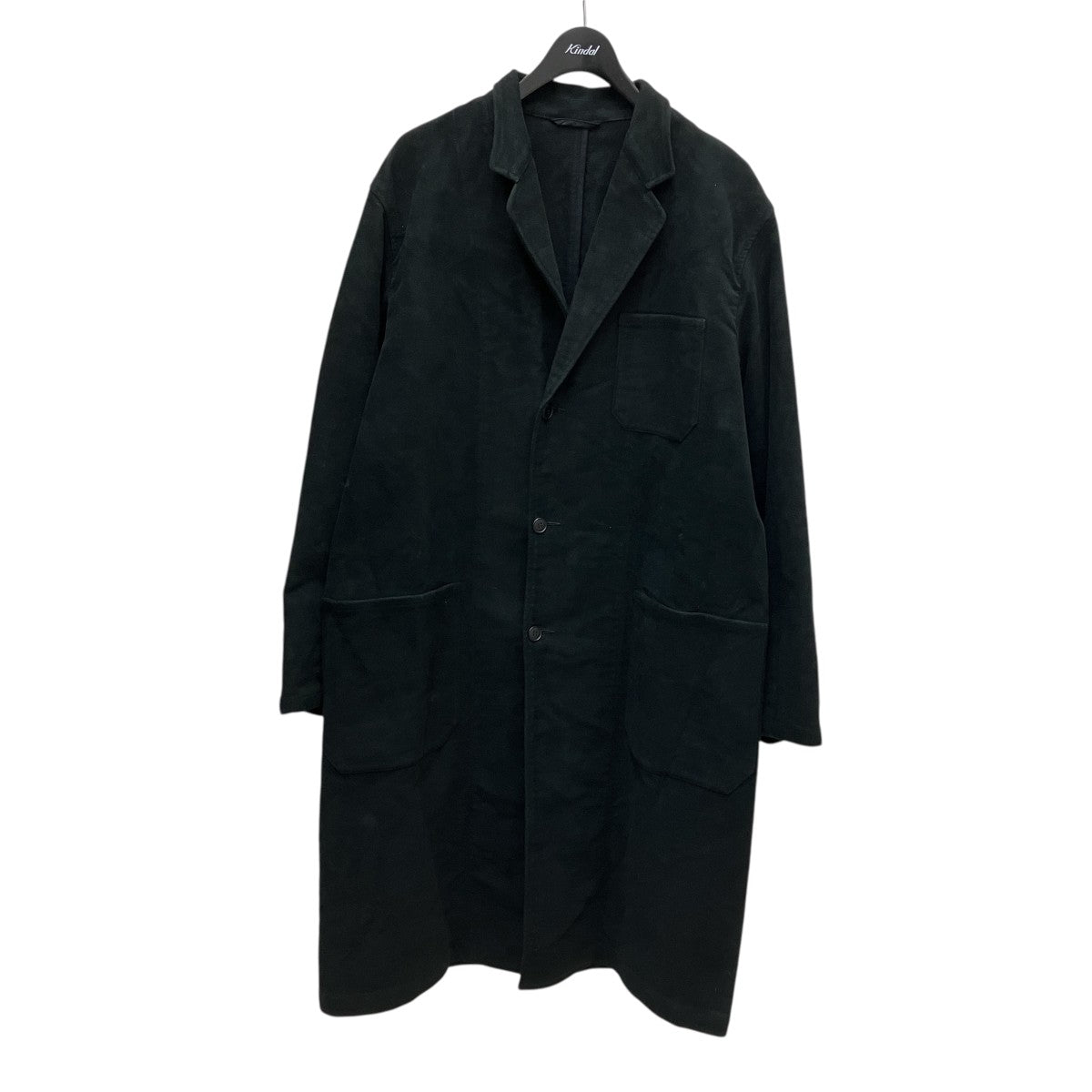 【新品未使用】COMOLI モールスキンワークコート　黒　3 COMOLI(コモリ) モールスキン ワークコートW03-04013 W03-04013