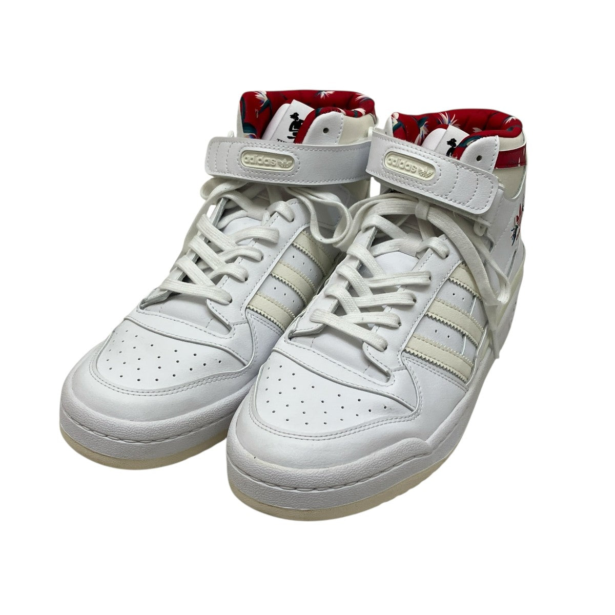 Y's x adidas FORUM HI ホワイト ハイカットスニーカー Y's x adidas]FORUM HI(23 White): Y's｜THE SHOP YOHJI YAMAMOTO