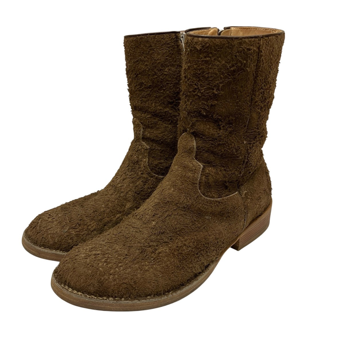 nonnative×OFFICINE CREATIVE サイドジップブーツ ブラウン サイズ 41