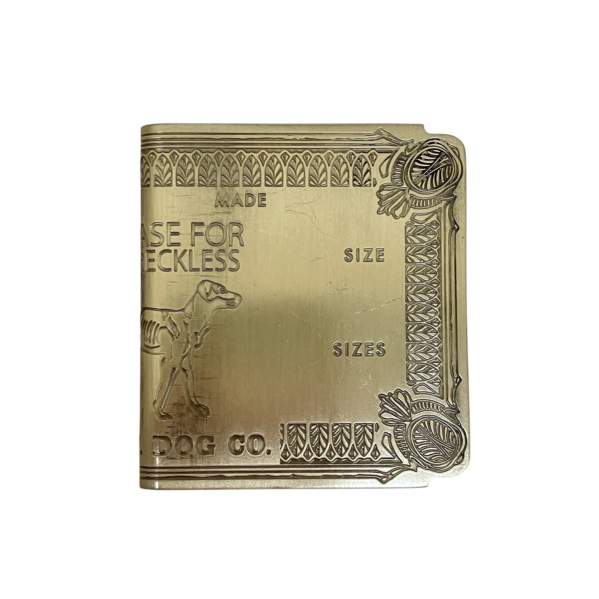 H．W．DOG(エイチダブリュードッグアンドコー) 犬柄マネークリップ