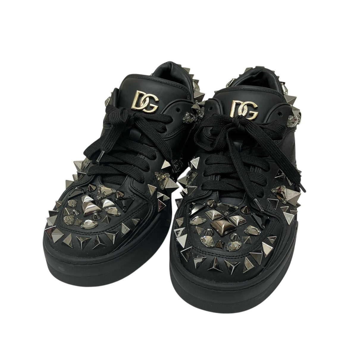 STUDDED LOW TOP SNEAKERSスニーカーCS2036 AY857