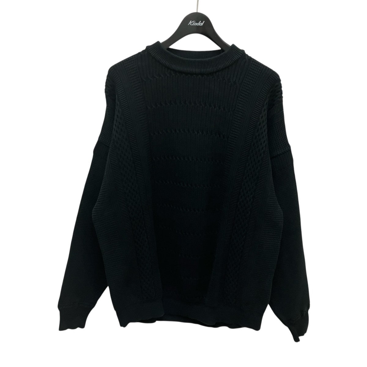 YASHIKI(ヤシキ) ニットYSK-20AW-KN03 YSK-20AW-KN03 ブラック サイズ