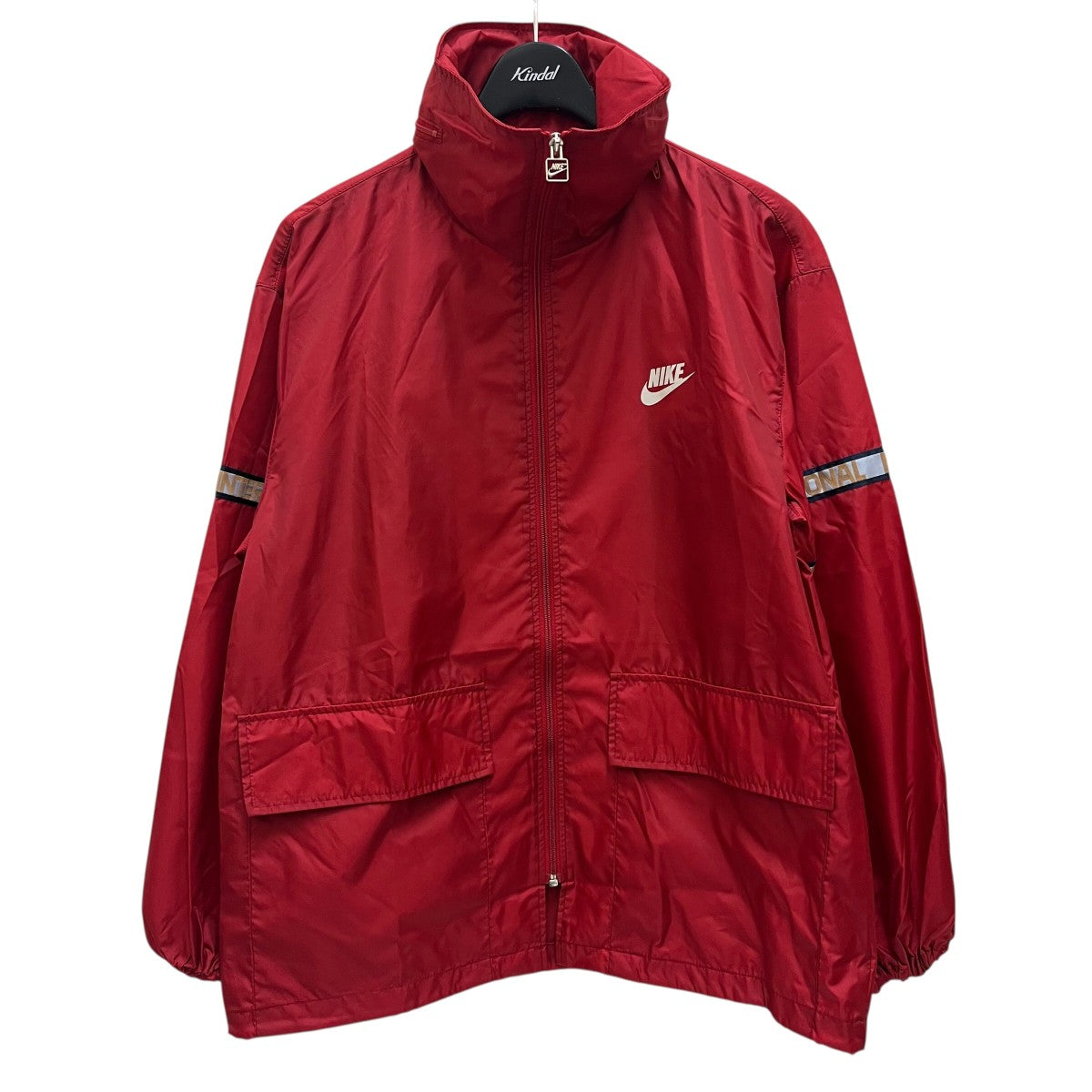 NIKE(ナイキ) 80's vintageナイロンジャケット レッド サイズ M