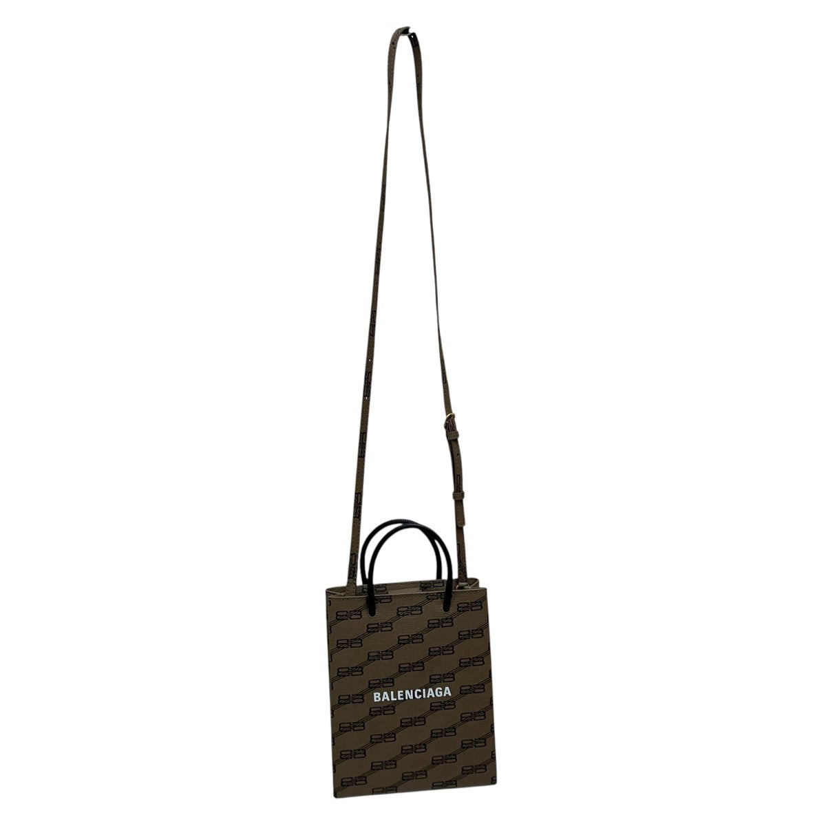 BALENCIAGA(バレンシアガ) BBモノグラム ラージ ショッピングバッグ