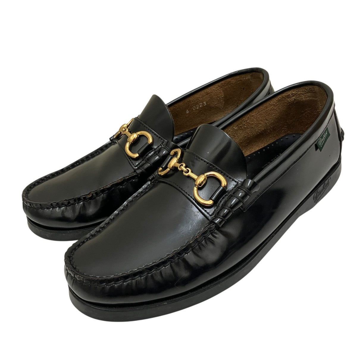 PARABOOT×UNITED ARROWS ビットローファー ブラック サイズ 6｜【公式