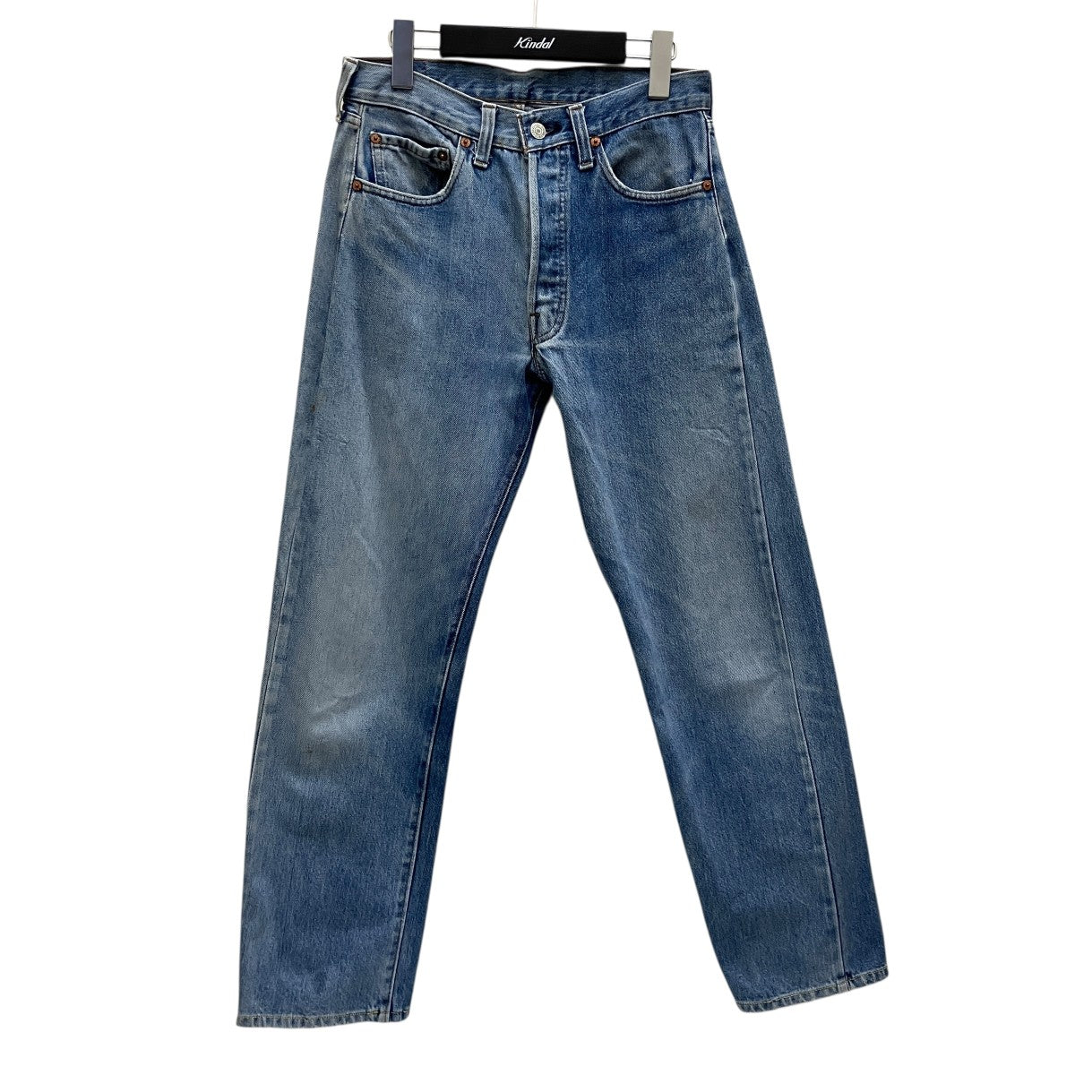 LEVI'S(リーバイス) 501 ボタン裏524 黒カン 赤耳 80'sデニムパンツ