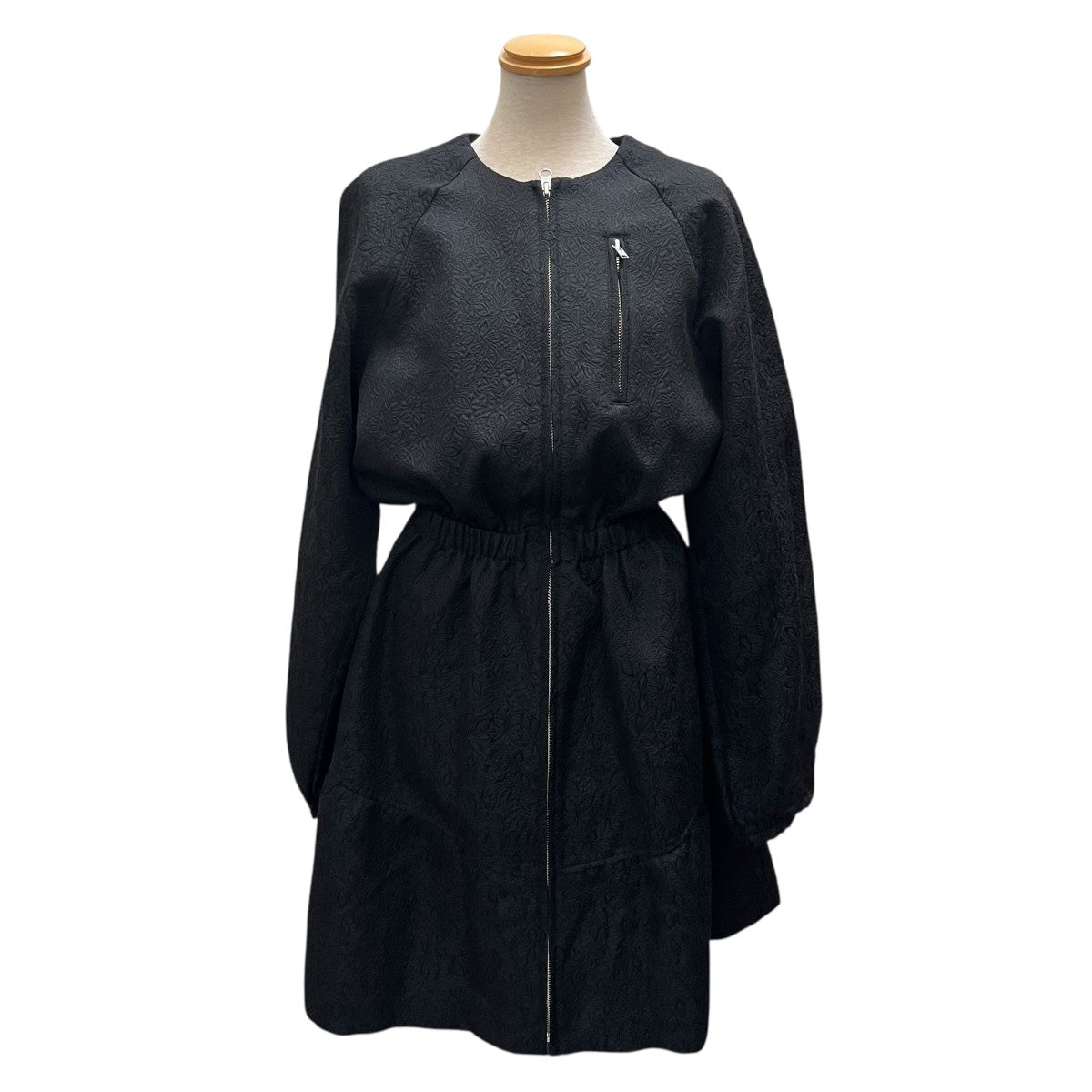 LE CIEL BLEU(ルシェルブルー) Jacquard Bomber Dressジャガード