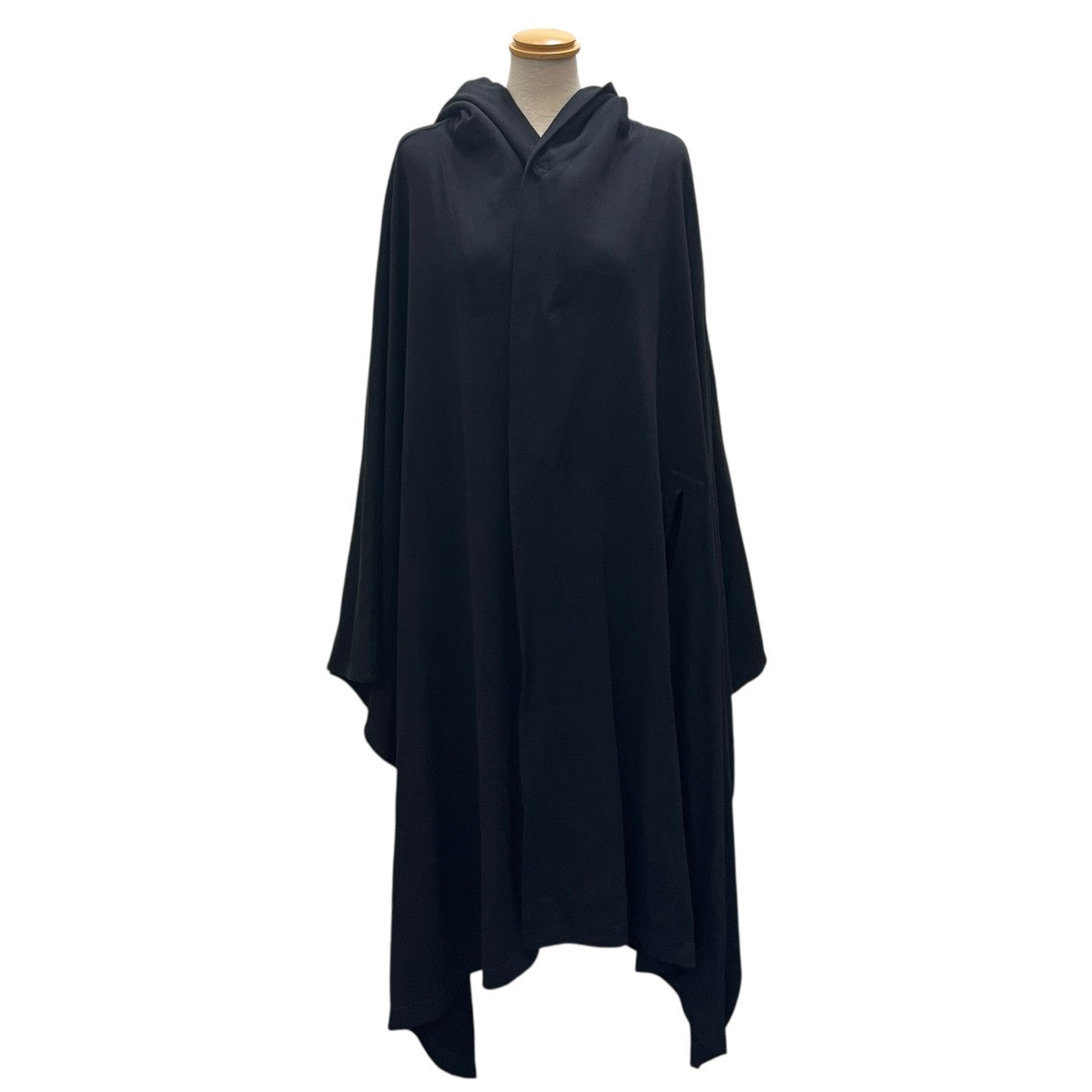 Y's(ワイズ) COMBED MINI FLEECE ASYMME CAPE PONCHOポンチョYX-C02