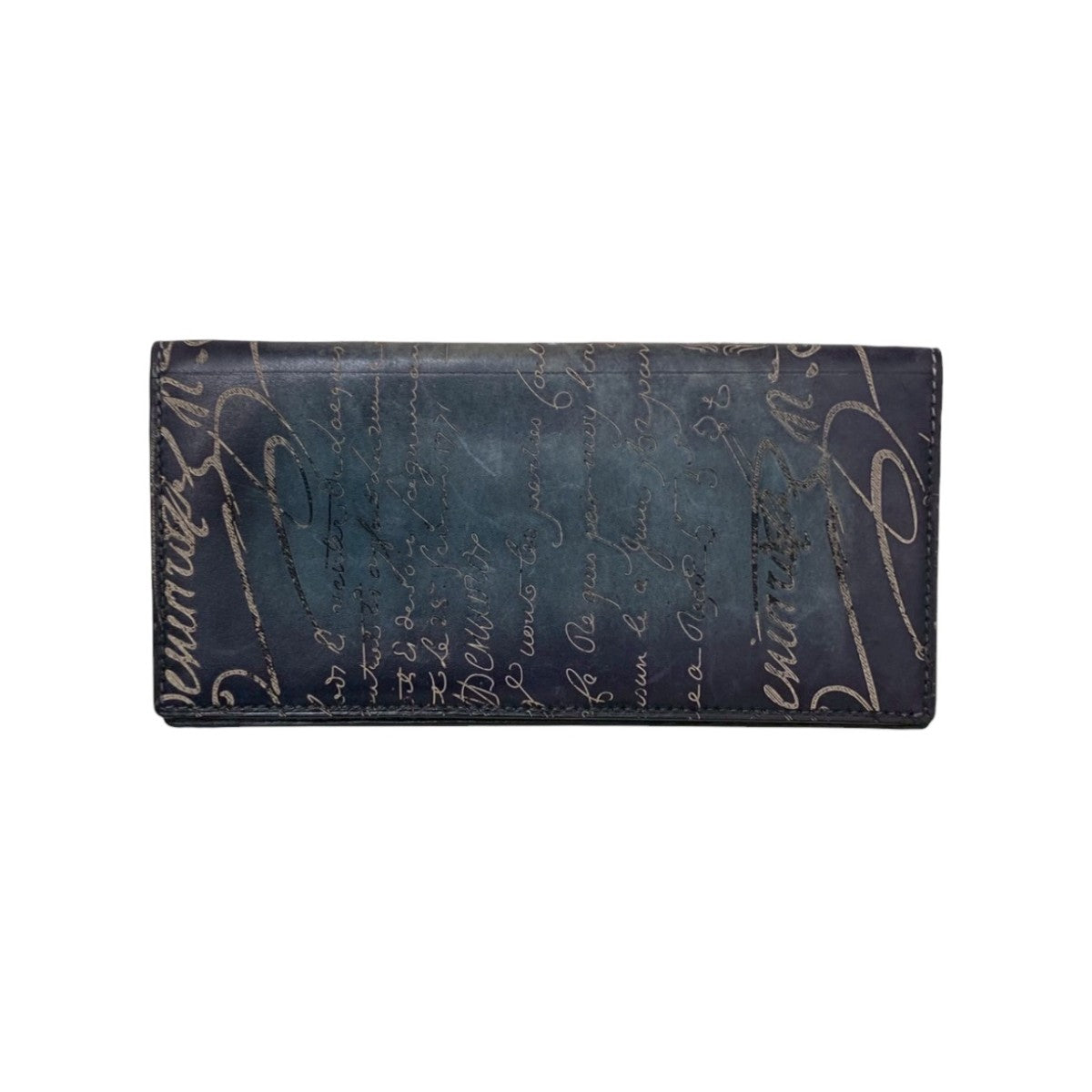 Berluti(ベルルッティ) セコイヤカリグラフィー長財布 ネイビー