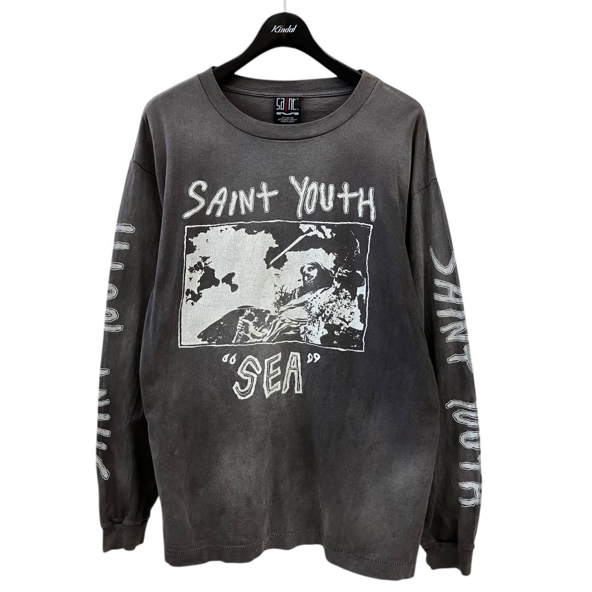 SAINT MICHAEL×WIND AND SEA ロングスリーブTシャツSM-A21-0000-061 SM