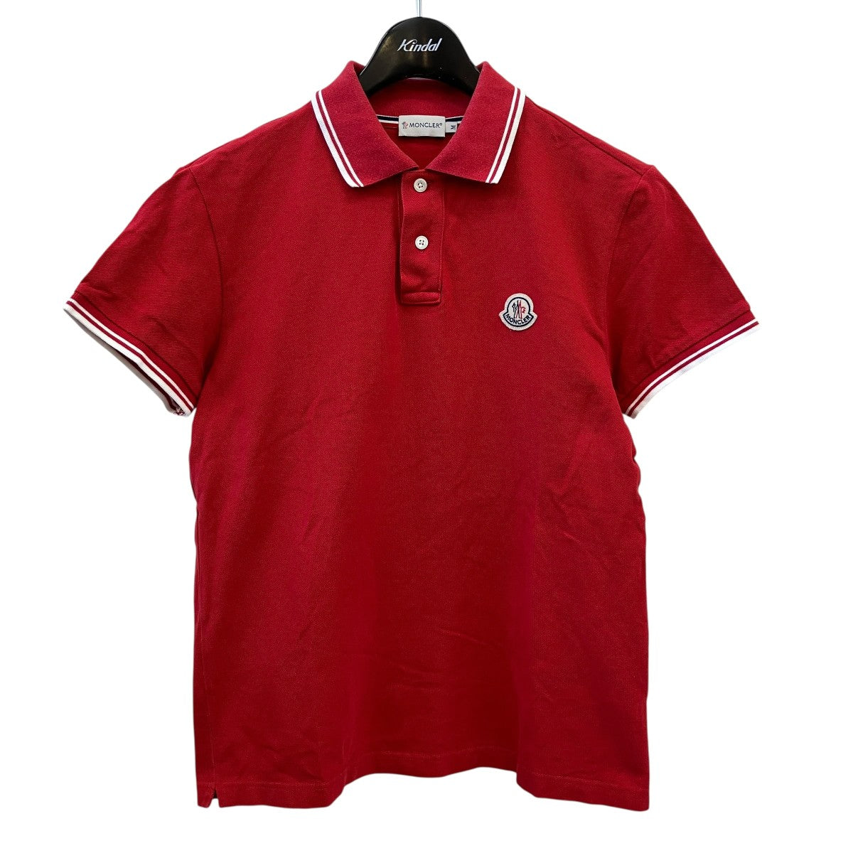 MONCLER(モンクレール) ポロシャツ レッド サイズ M｜【公式】カインド