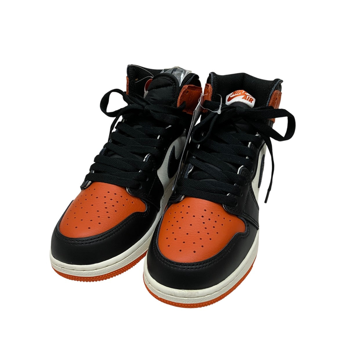 AIR JORDAN 1 RETRO HIGH OG GS BLACK BLACK-SAIL-STARFISHスニーカーFD1437-008