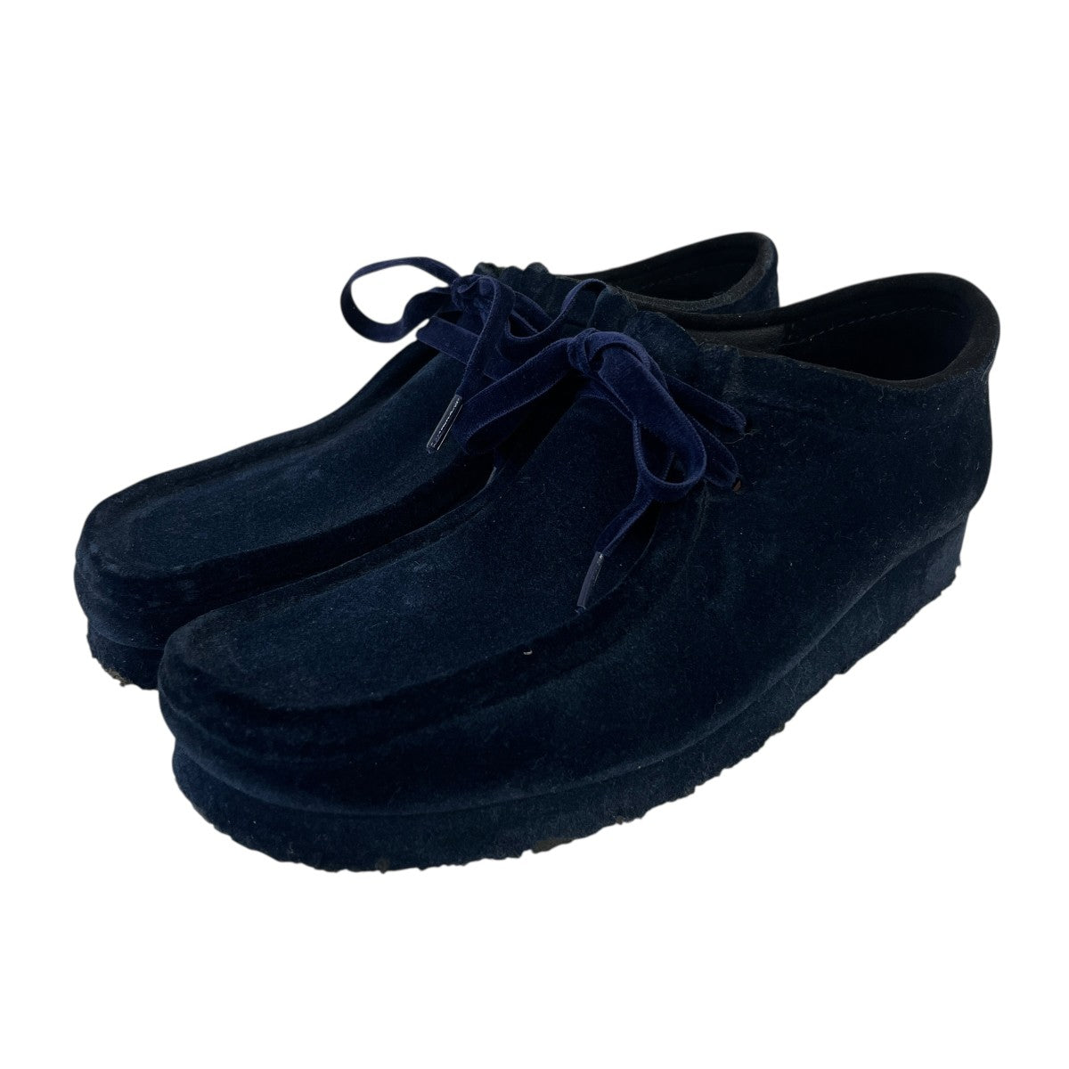 Clarks Originals(クラークスオリジナル) ワラビーブーツ ネイビー