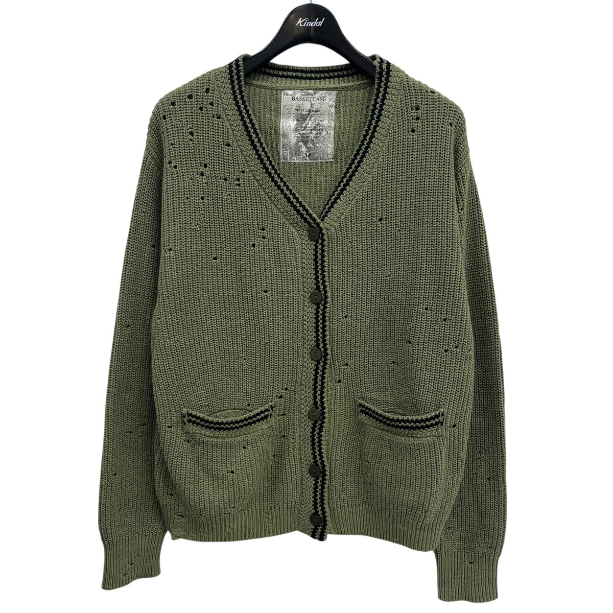 Gallery Moth Cardiganvネックカーディガン