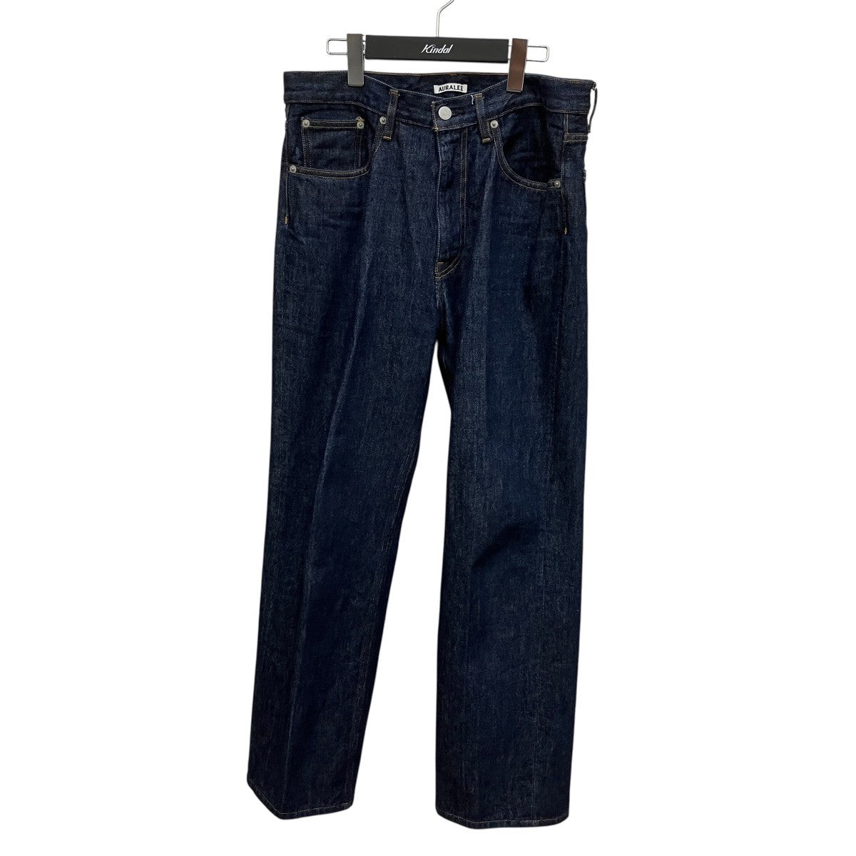 AURALEE HARD TWIST DENIM 5P PANTSデニムパンツA00P01DM 古着・中古-1枚目のアイテム画像