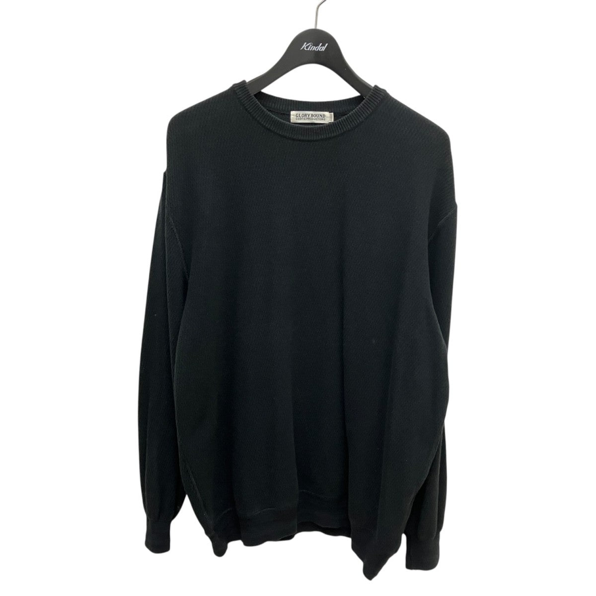 値下げ不可　新品　タグ付き　レア　ロゴニット SCRATCHED LOGO JACQUARD KNIT TOP – calif（カリフ）公式サイト