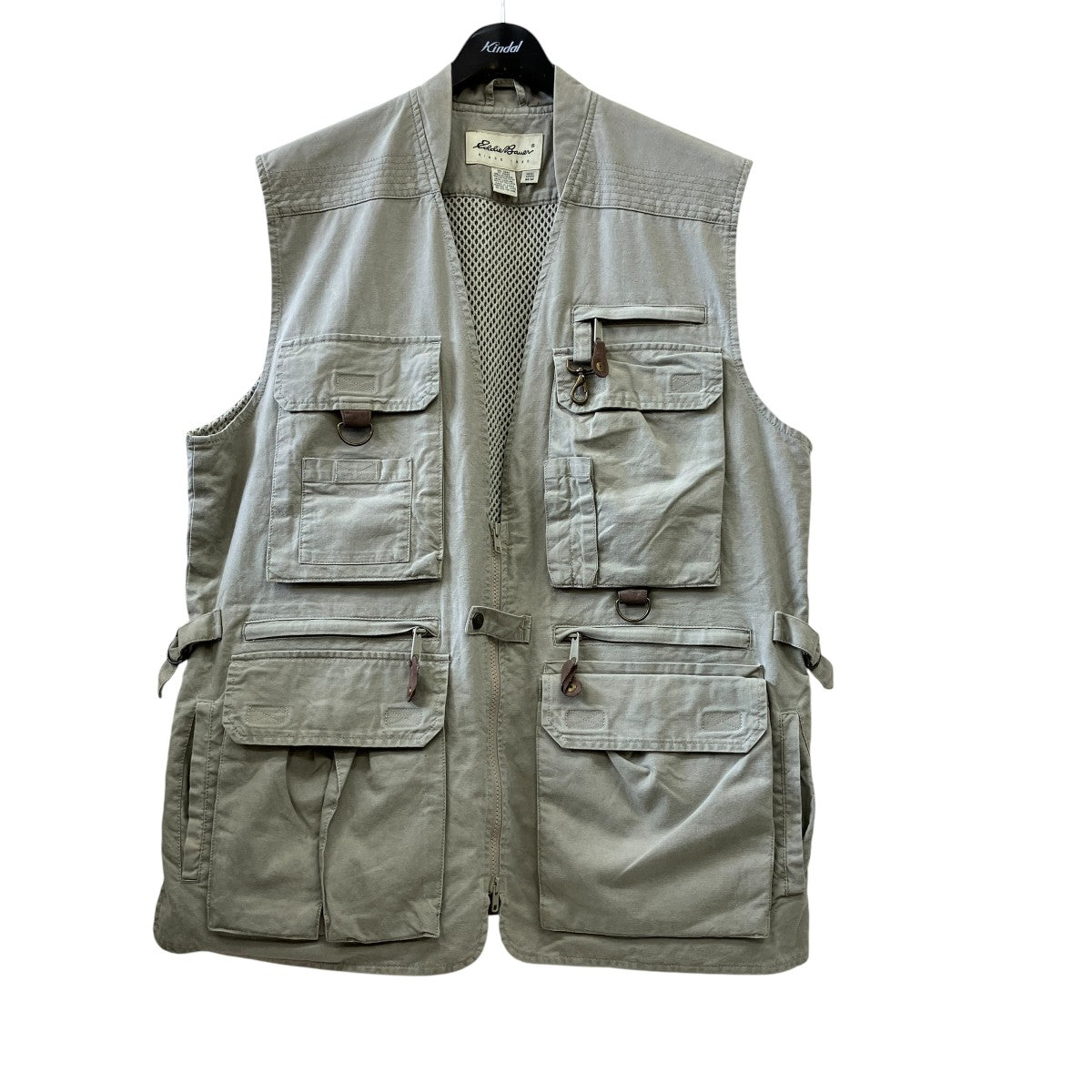 Eddie Bauer(エディーバウアー) メッシュベスト ベージュ サイズ M