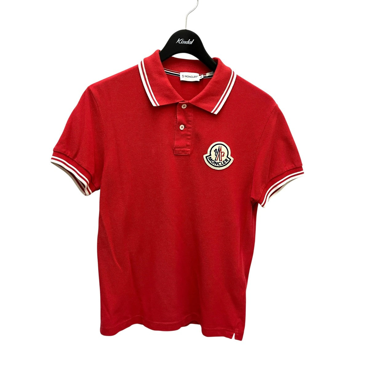 MONCLER(モンクレール) 半袖ポロシャツ レッド サイズ M｜【公式