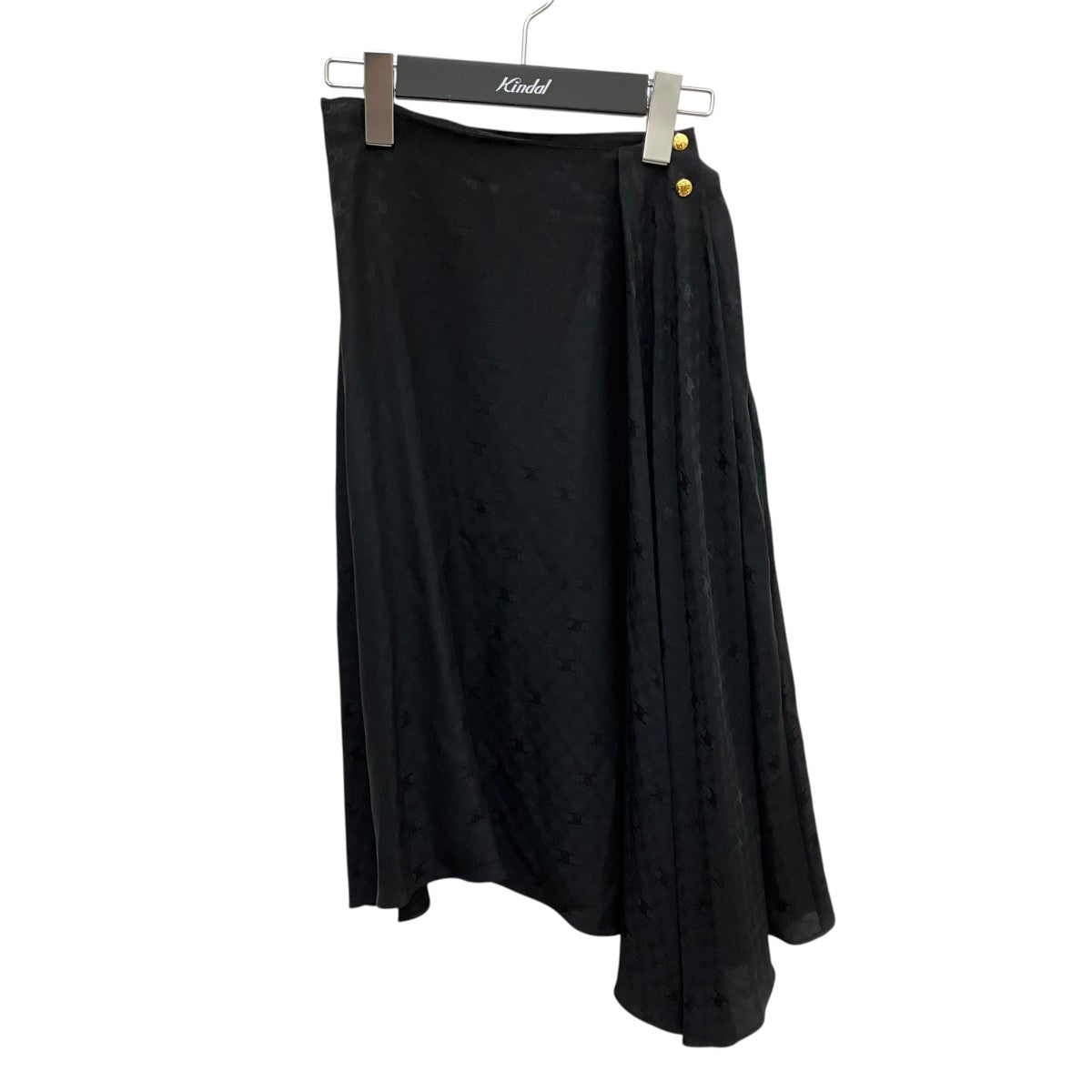 総柄シルクラップスカート2J508779R