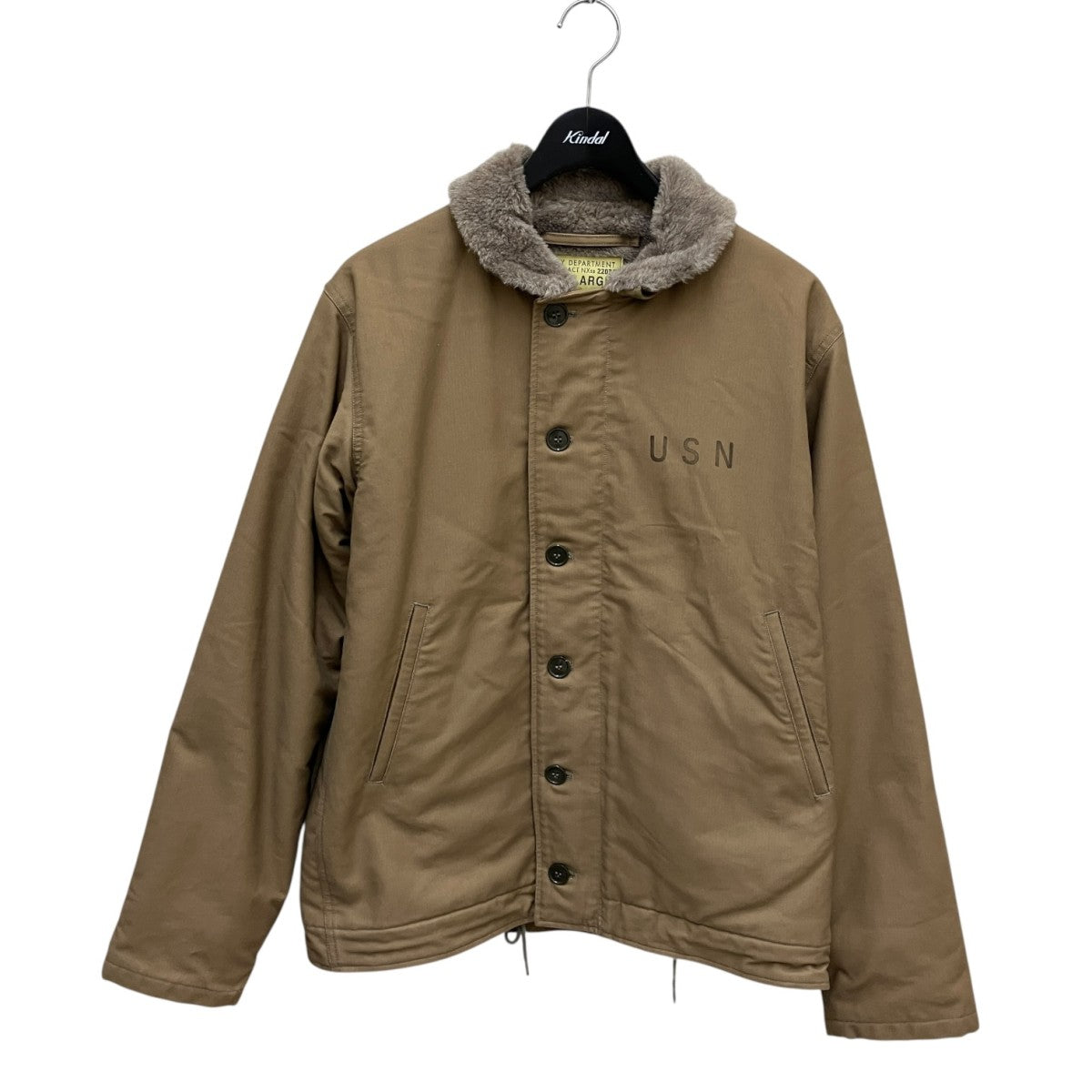 TYPE N-1 KHAKI Navy DepartmentデッキジャケットBR12031