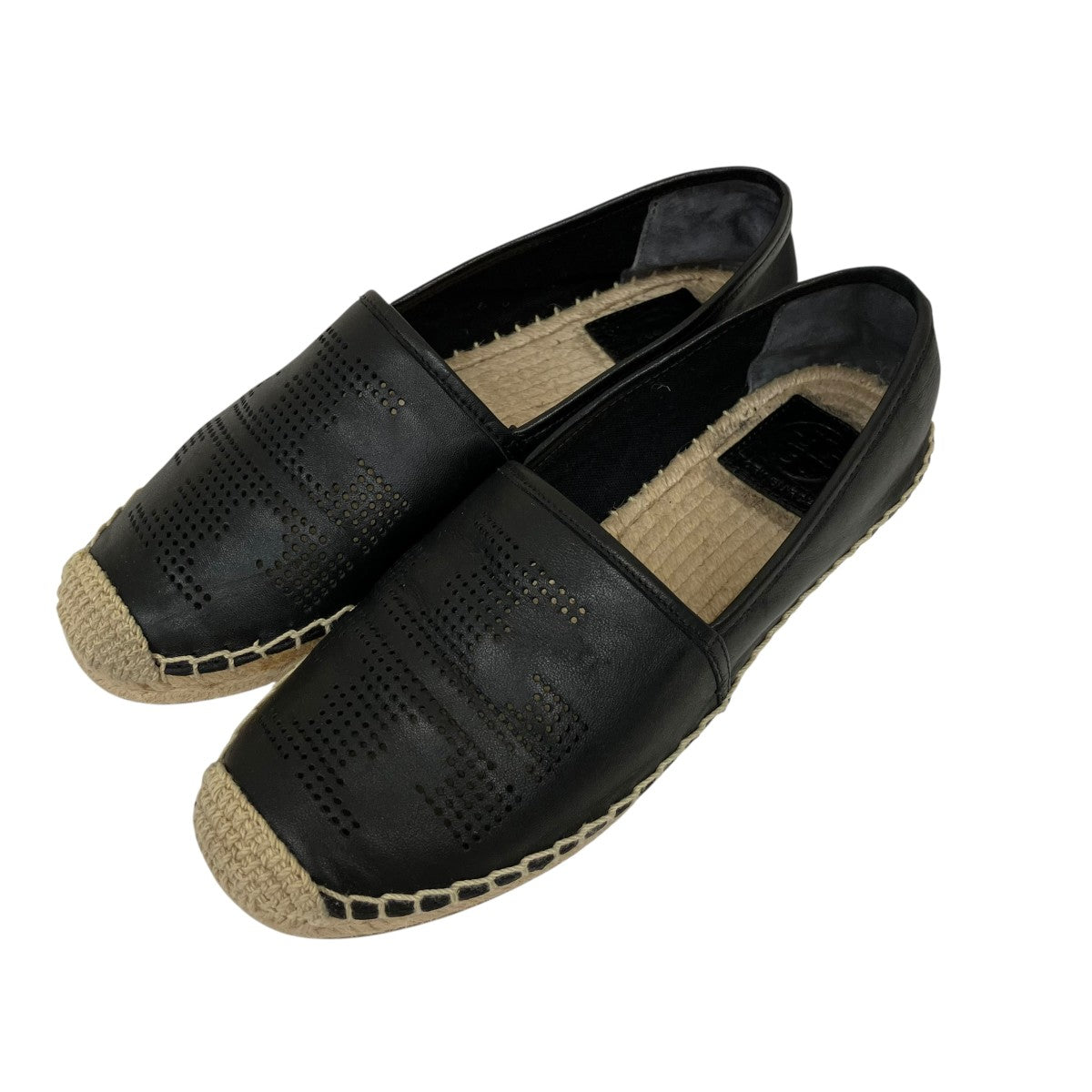 【新品未使用】Box＆袋なしTory Burchエスパドリーユ TORY BURCH(トリーバーチ) エスパドリーユ ブラック サイズ 7｜【公式