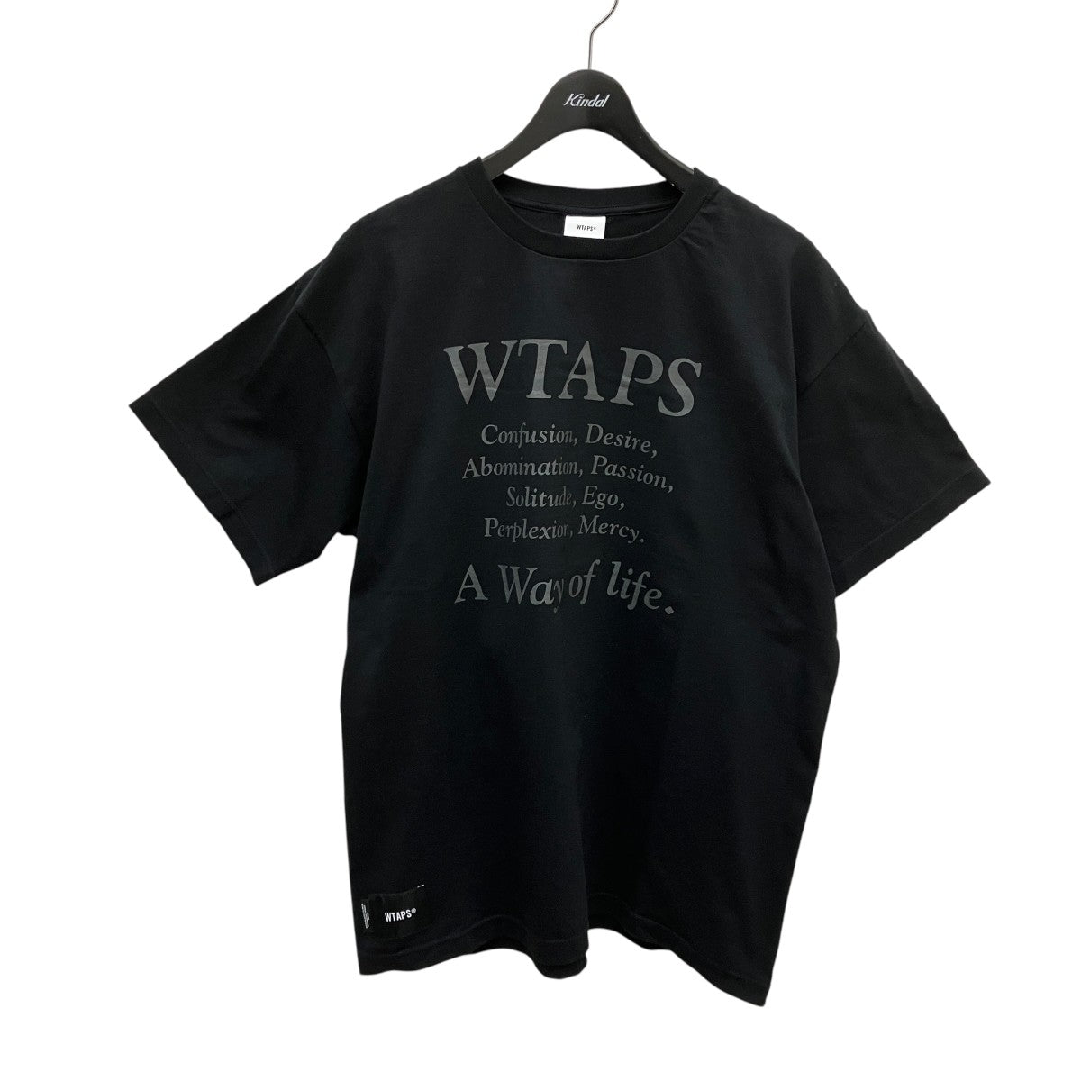 即完売 ディセンダント Tシャツ ダブルタップス WTAPS WTAPS(ダブルタップス) プリントTシャツ ブラック サイズ 02｜【公式