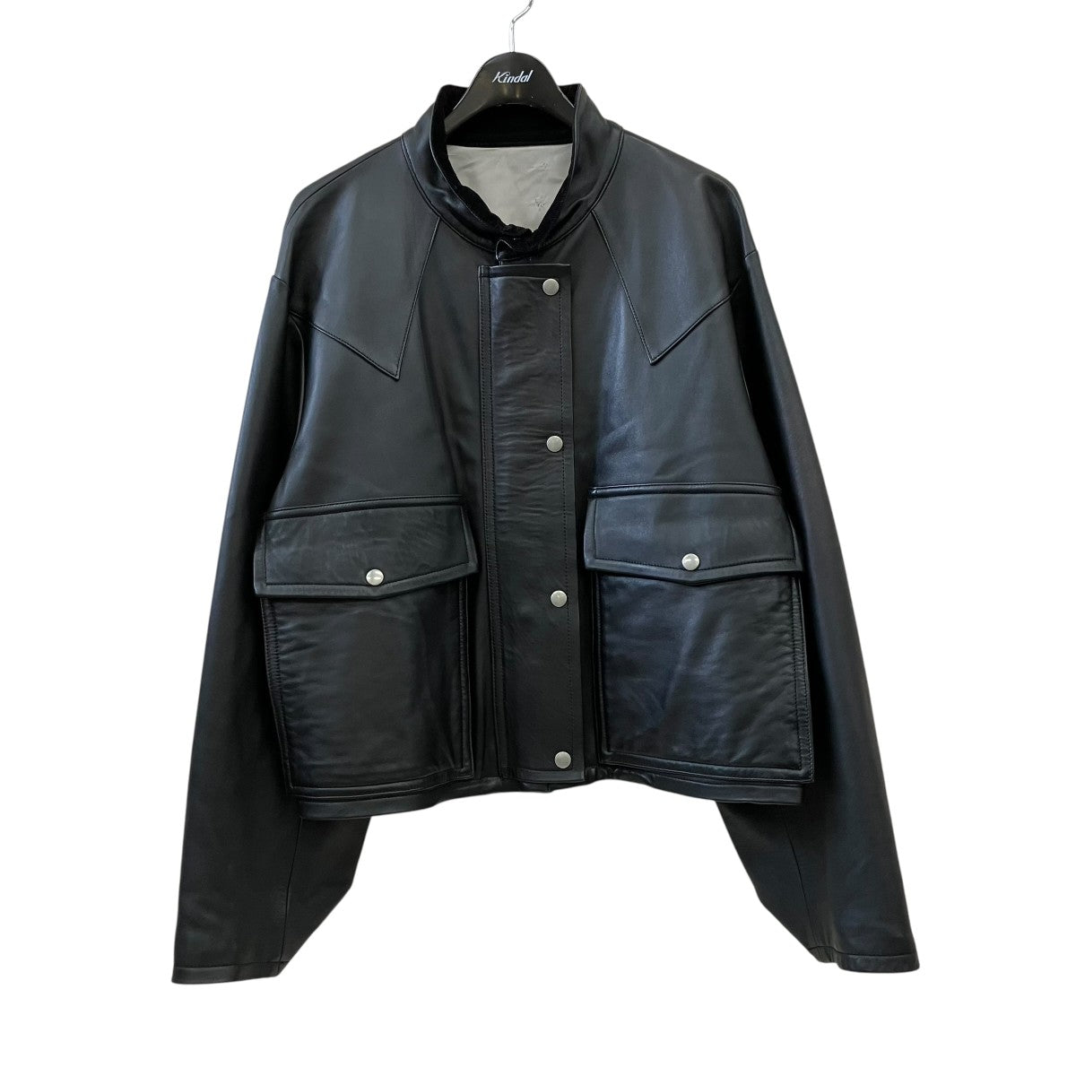 ES：S(エス) レザージャケット02FSBL-SHL-43 02FSBL-SHL-43 ブラック