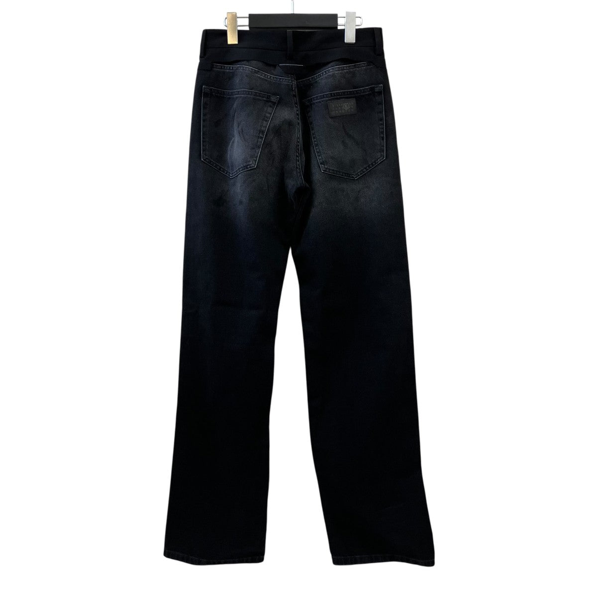26SSWomen’s Pants 5 Pockets Blackウォッシュ加工ブラックデニムパンツS52LA0270