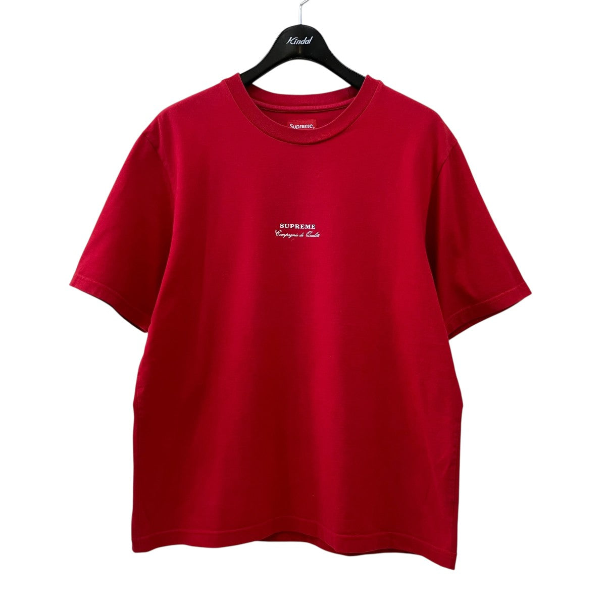 19SSQualite TeeロゴプリントTシャツ