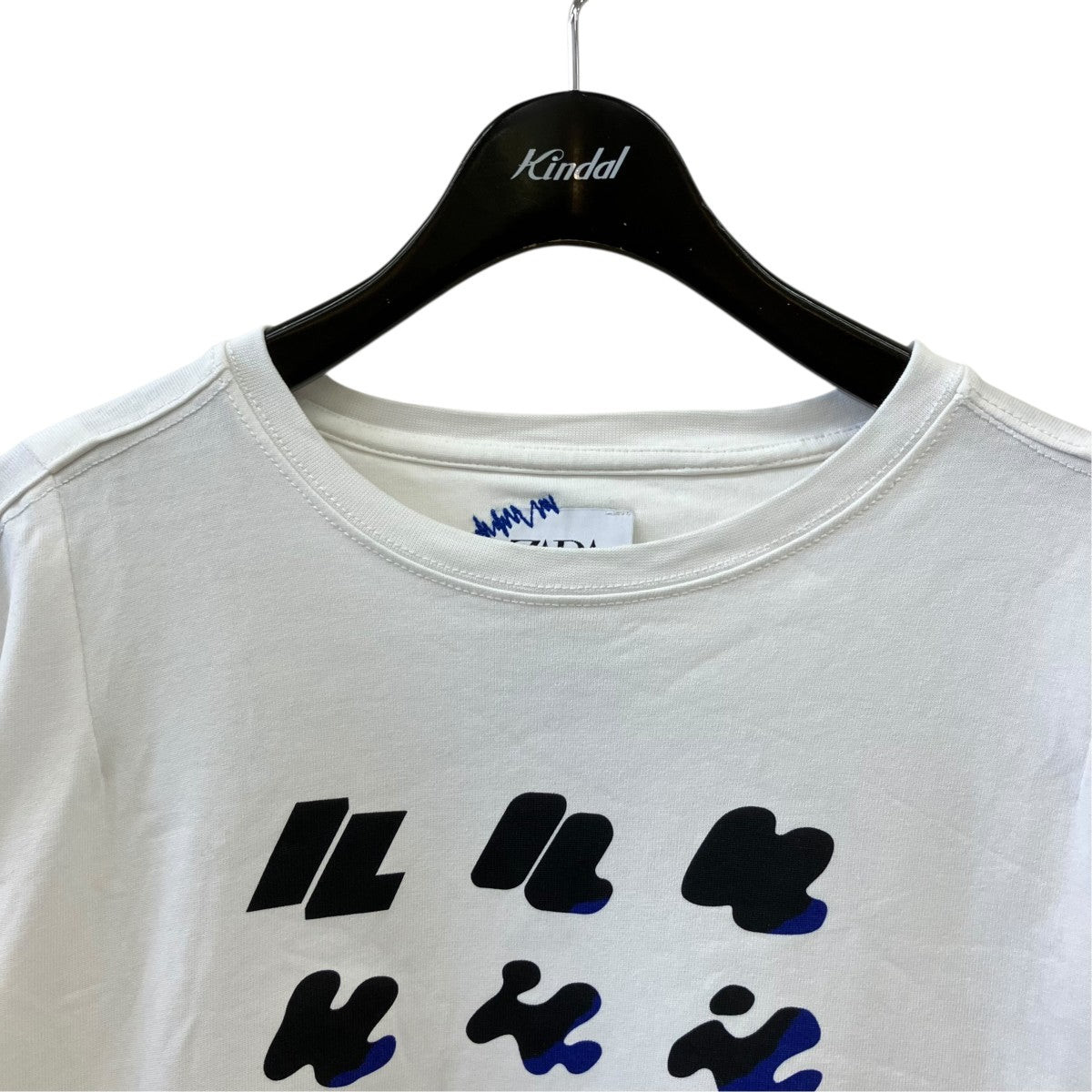 Graphic Long Sleeve T-Shirt Scratch Whiteロングスリーブカットソー0085/017/251