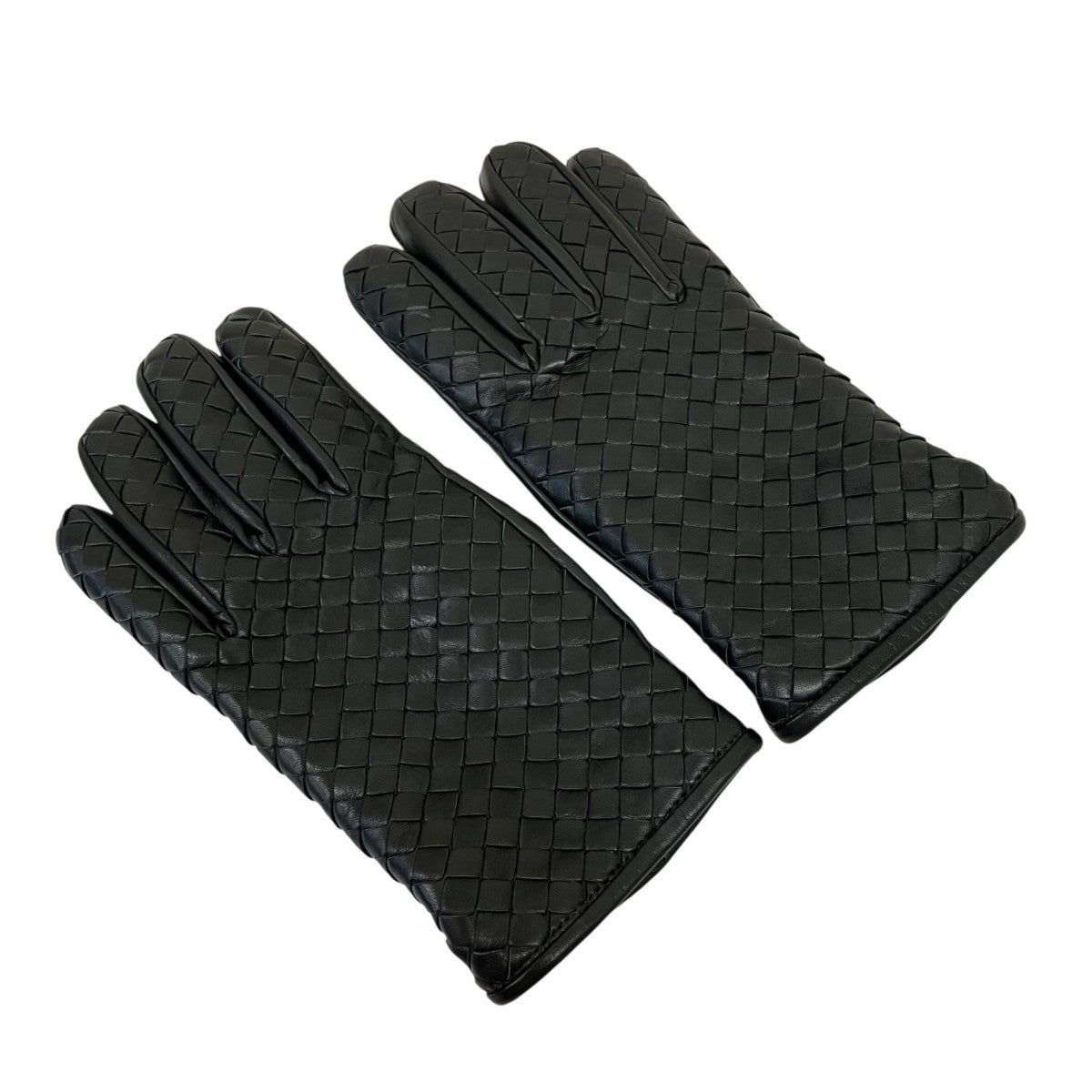 BOTTEGA VENETA 手袋 80 レザー ブラック メンズ BOTTEGA VENETA(ボッテガヴェネタ) レザーグローブ ブラック サイズ 80