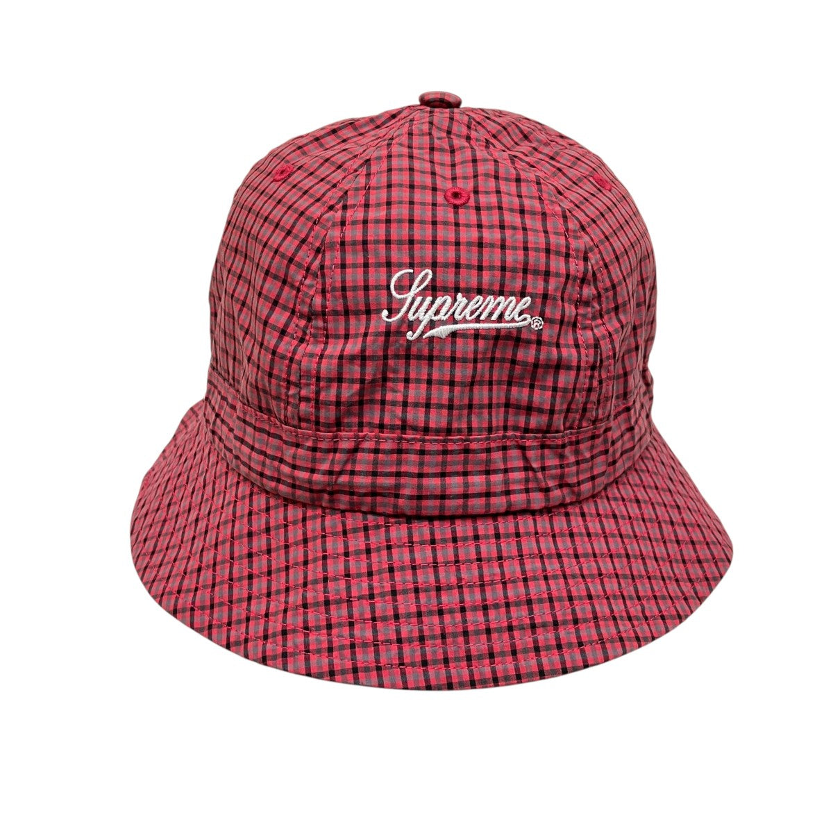 Cordura Plaid Bell Hatチェックハット
