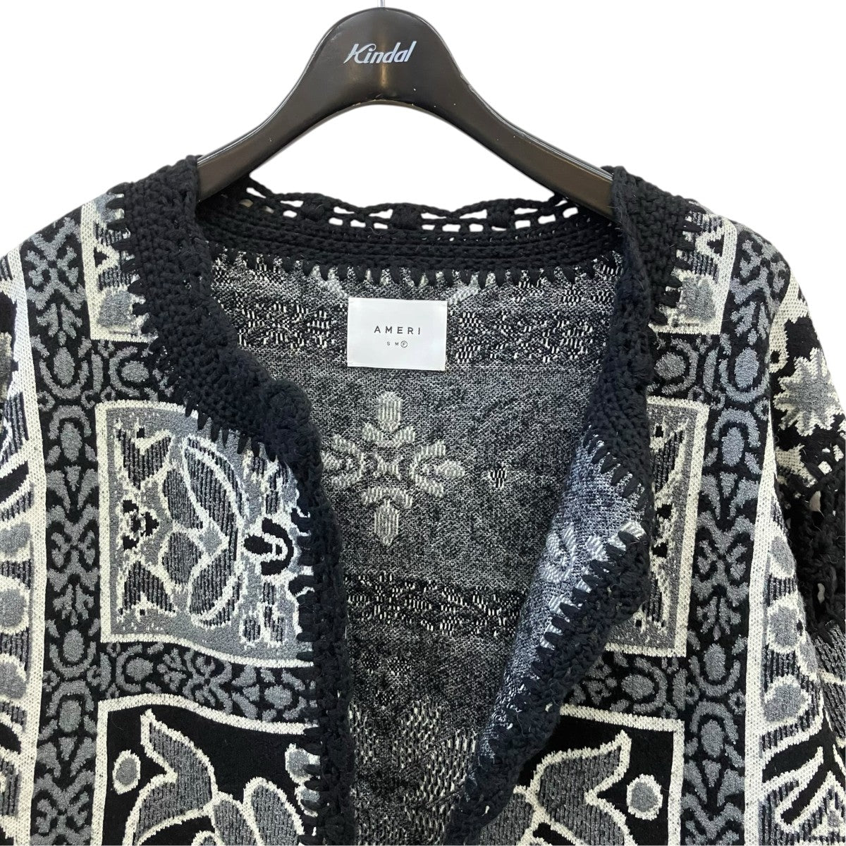 RUG PATTERN KNIT JACKETニットジャケット0124206610310