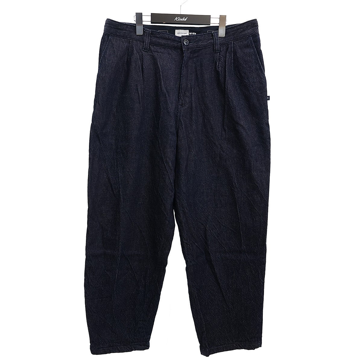 DESCENDANT(ディセンダント) 【22SS DC-3 WIDE DENIM TROUSERS】ワイド ...