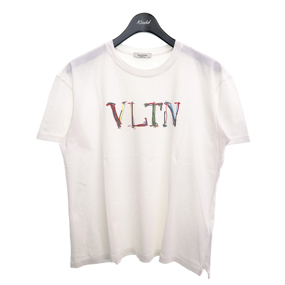 【中古】VALENTINO VLTNグラフロゴTシャツ VV3MG10V746 ホワイト サイズ:M 【290524】(ヴァレンチノ)