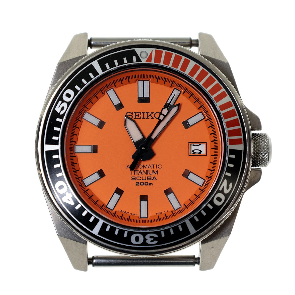 SEIKO(セイコー) SAMURAI ORANGE　チタン　自動巻きダイバーズウォッチ 7S25-00D0／SBDA005  7S25-00D0／SBDA005 文字盤：オレンジ｜【公式】カインドオルオンライン ブランド古着・中古通販【kindal】