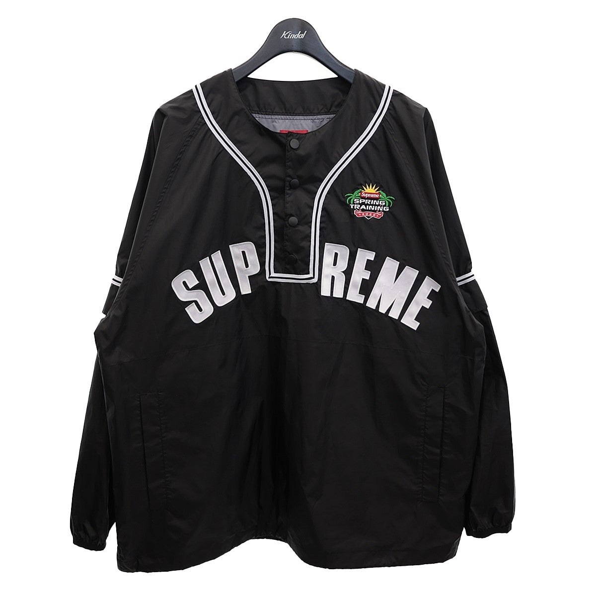 SUPREME(シュプリーム) Snap-Off Sleeve L／S Baseball TOP 2WAYベース ...